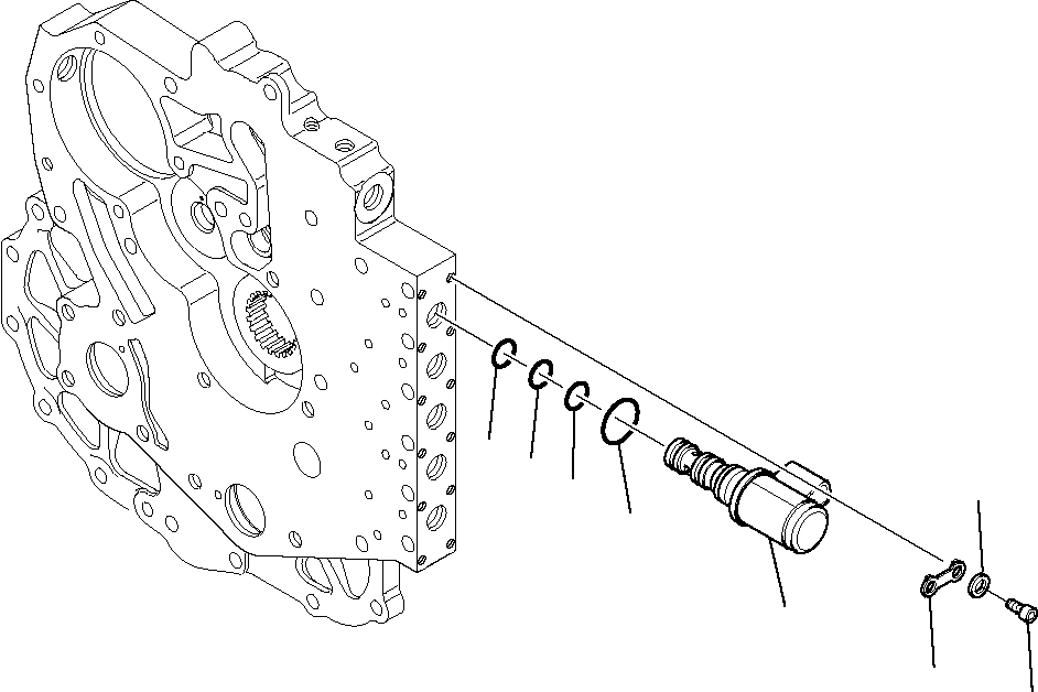 Шайба DG1EM40 KOMATSU