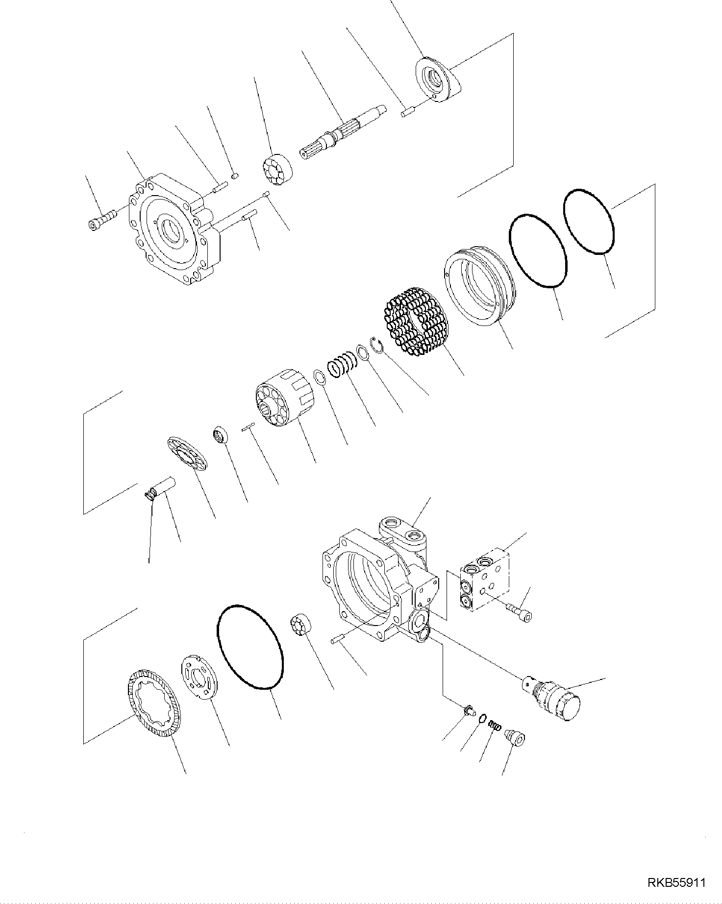 RELIEF VALVE, SUBASSEMBLY (FUZR03QB158661) KOMATSU