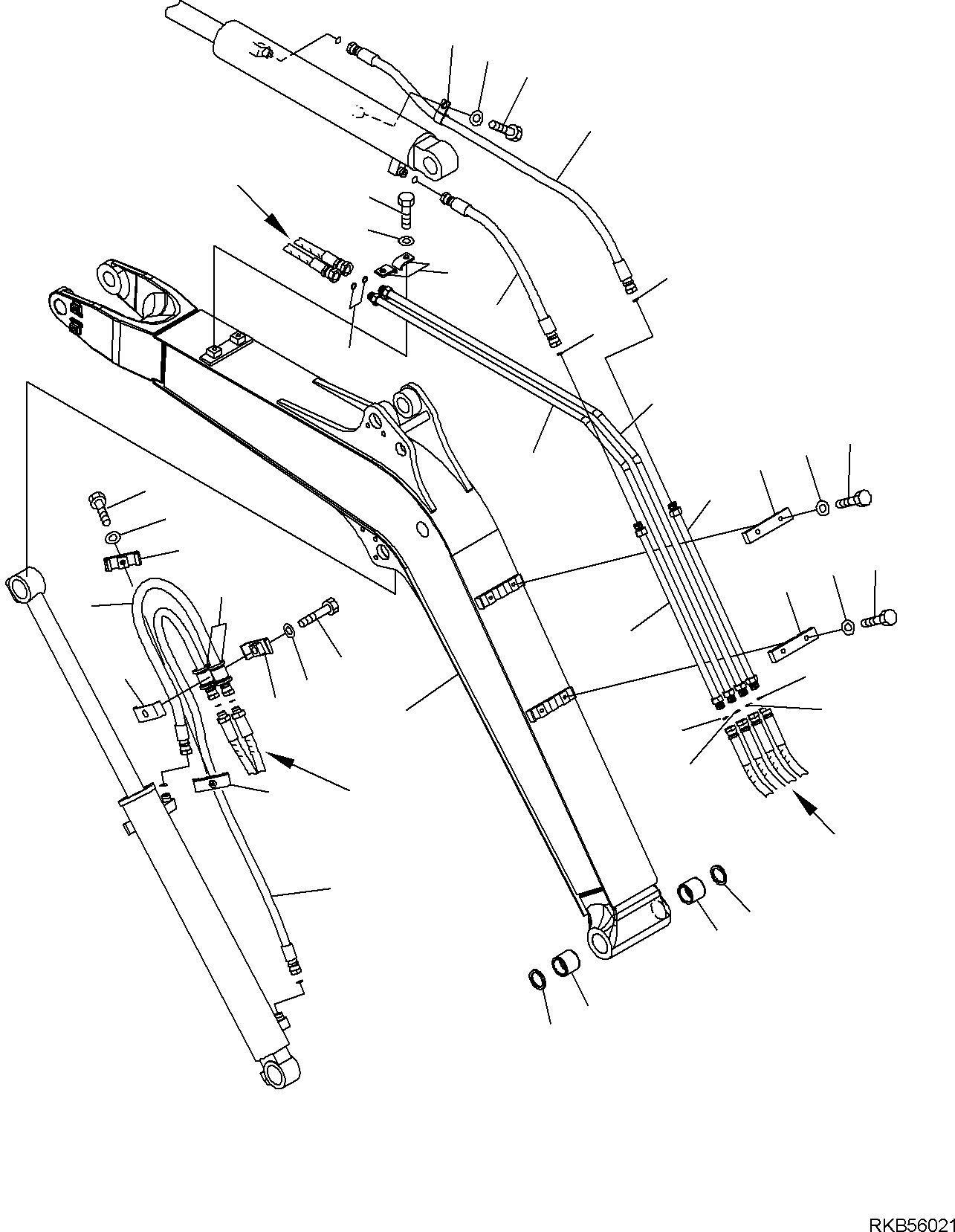 BOOM, ASSEMBLY 22K-70-R1101 KOMATSU