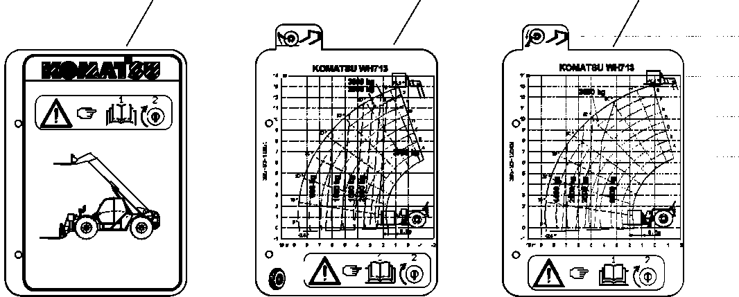 LOAD CHART 395-93-11862 KOMATSU