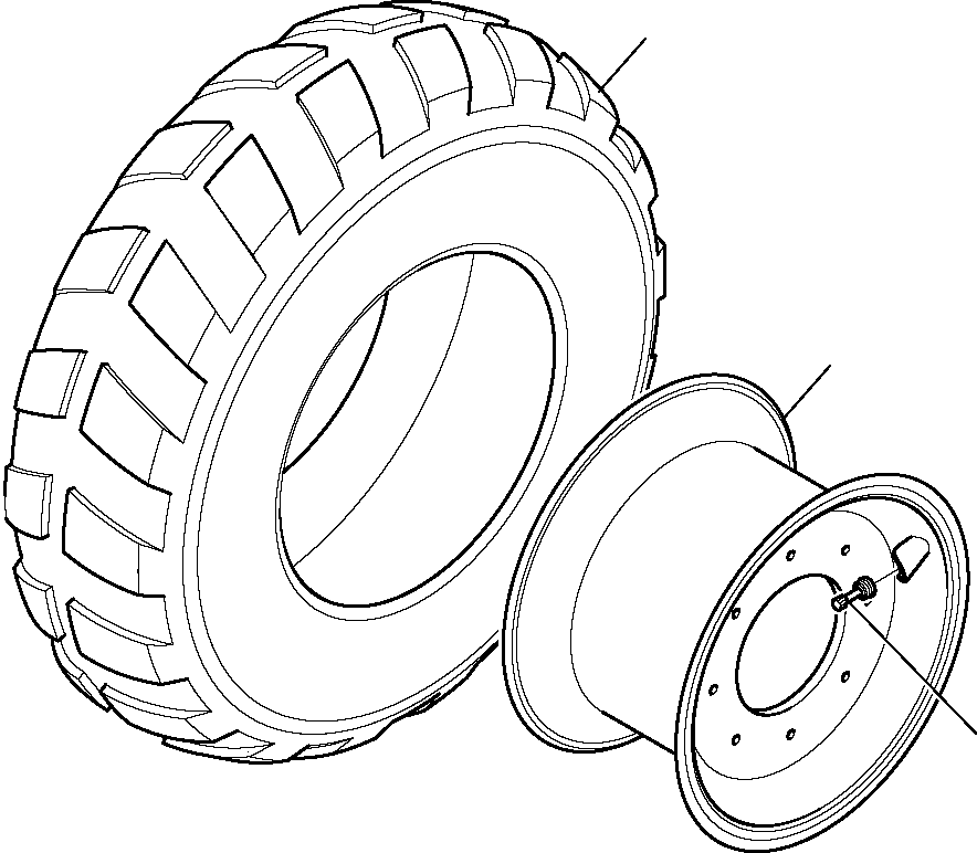 TYRE (14/24 12PR) 395-30-11340 KOMATSU