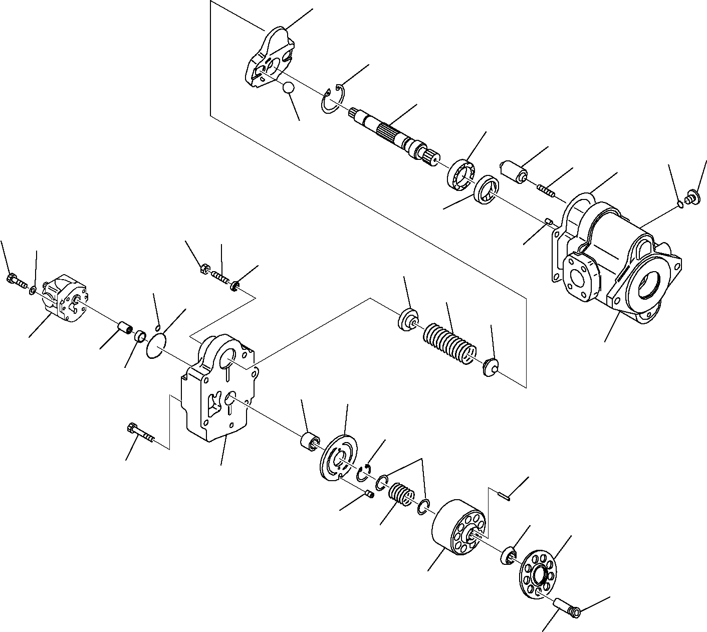 Подшипник FU6004 KOMATSU