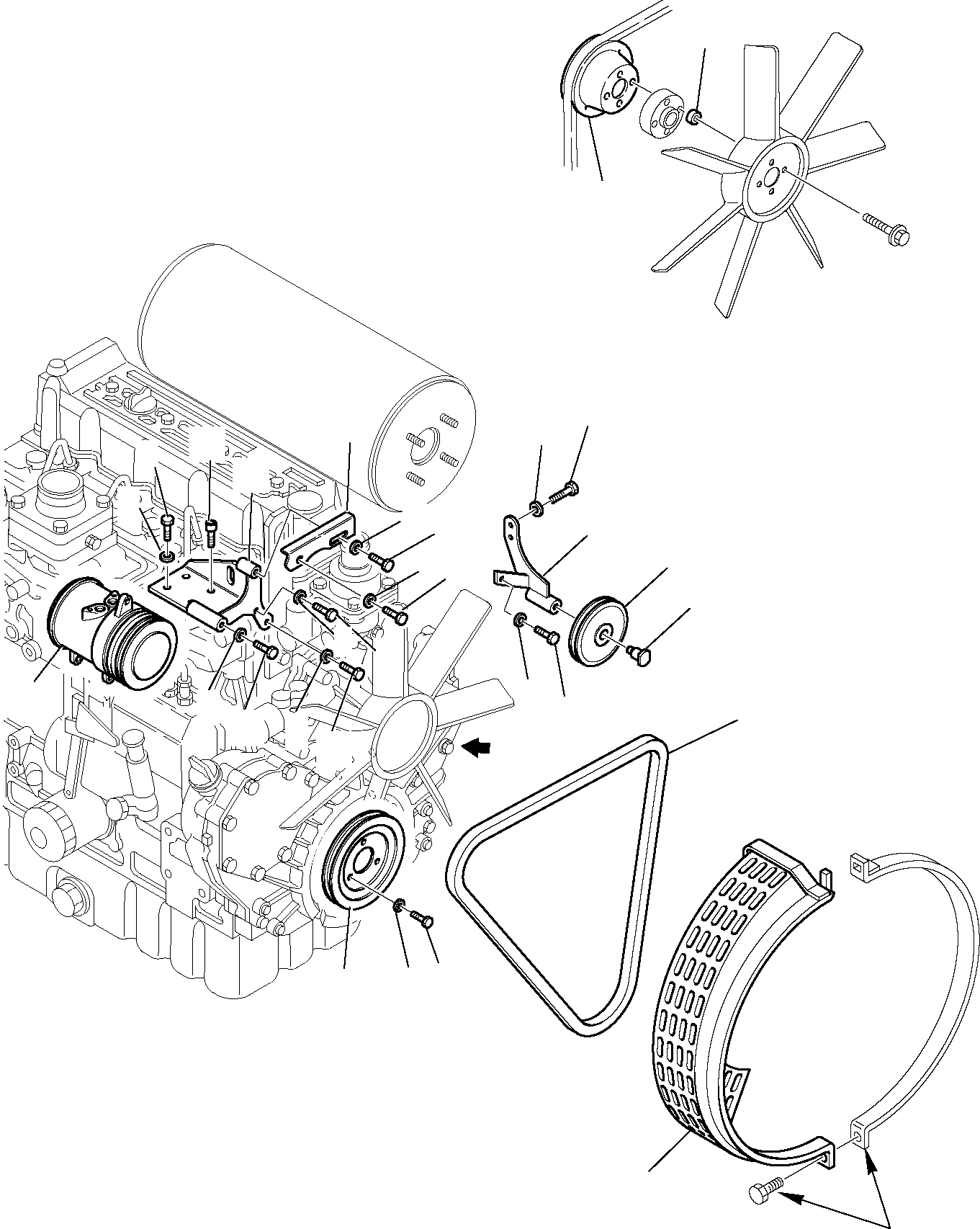 KIT, AIR CONDITIONING 226-979-1001 KOMATSU