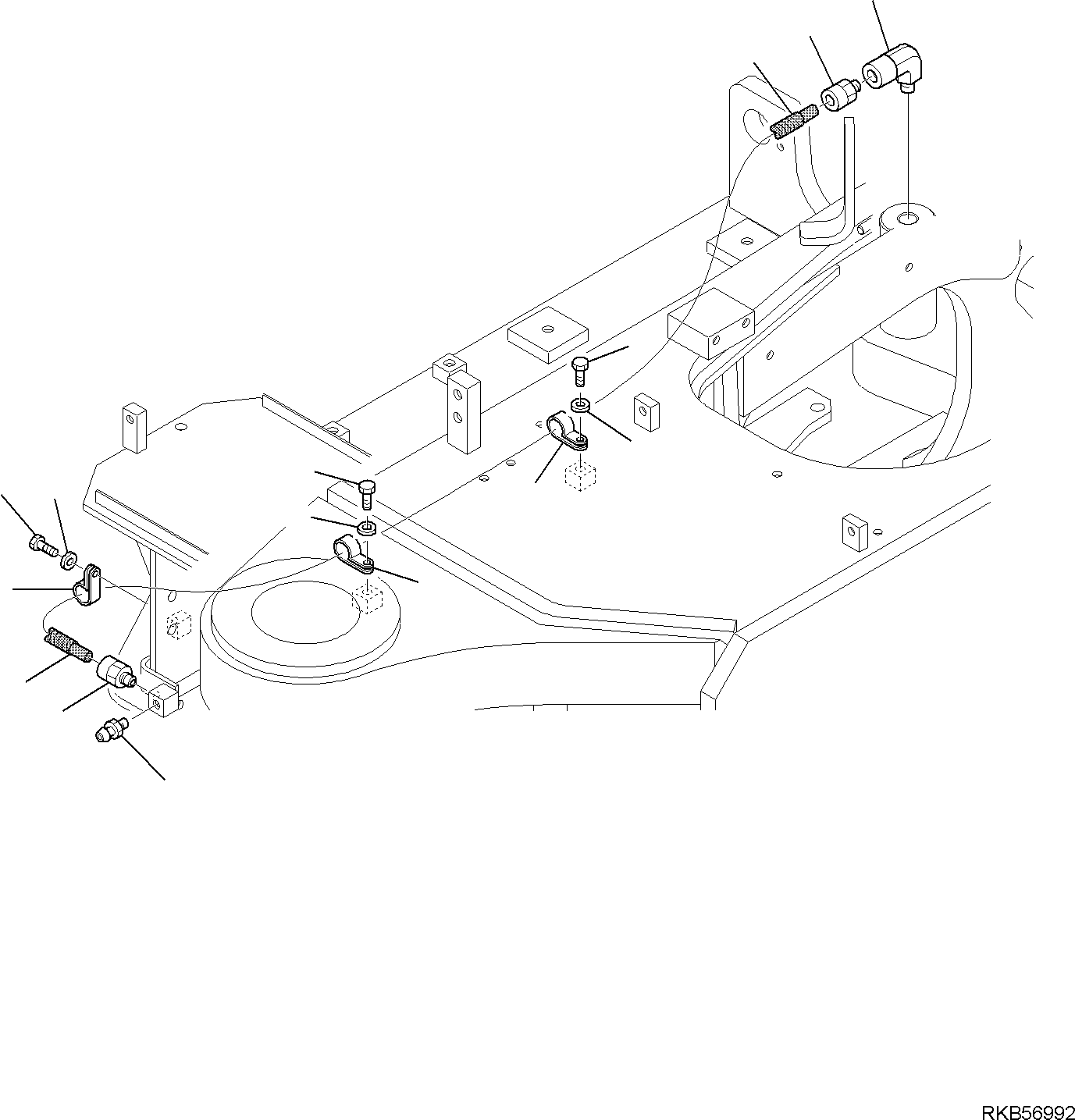 TUBE ASSEMBLY 21W-46-48281 KOMATSU