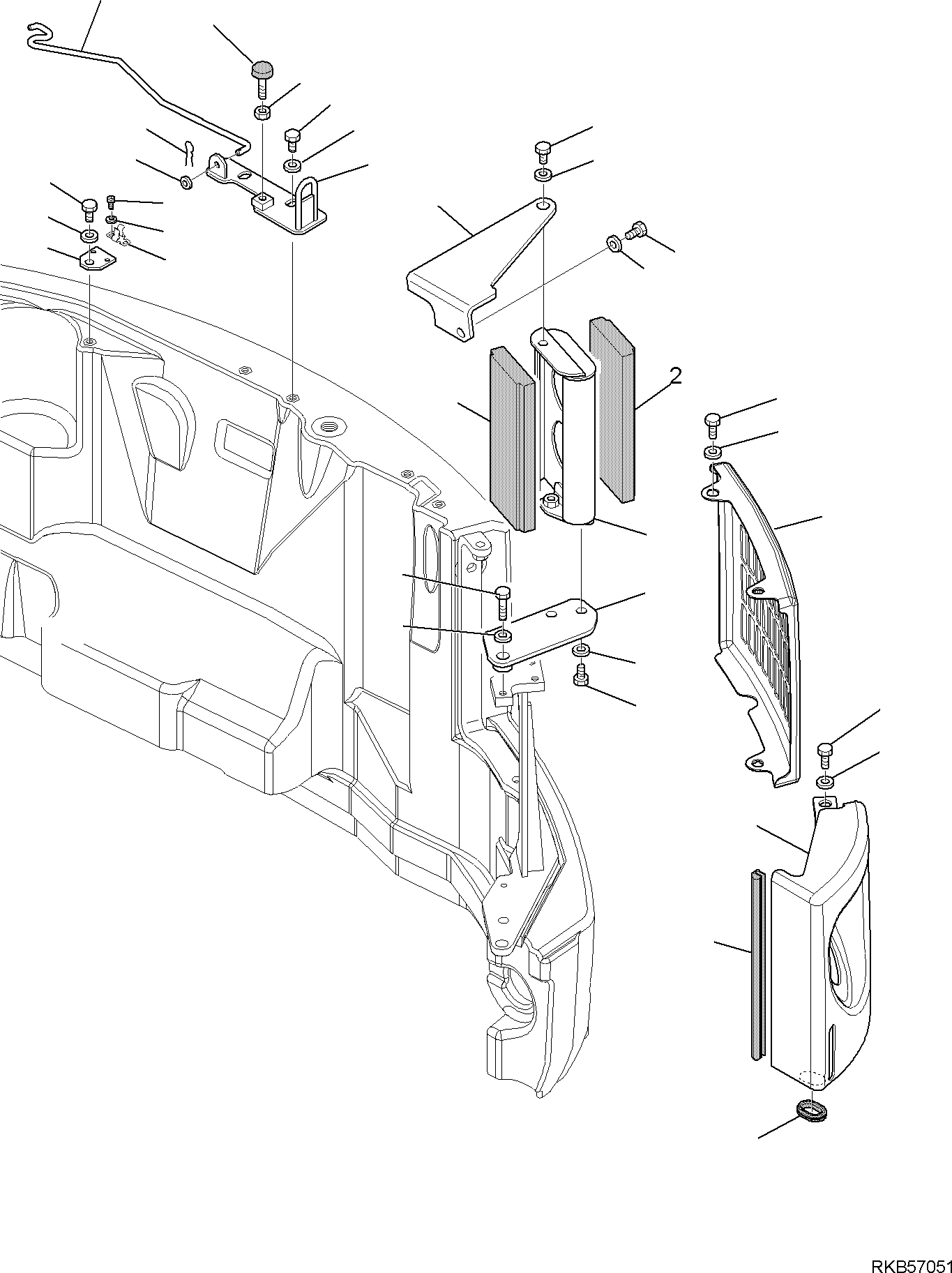 Уплотнение 21W-54-43891 KOMATSU