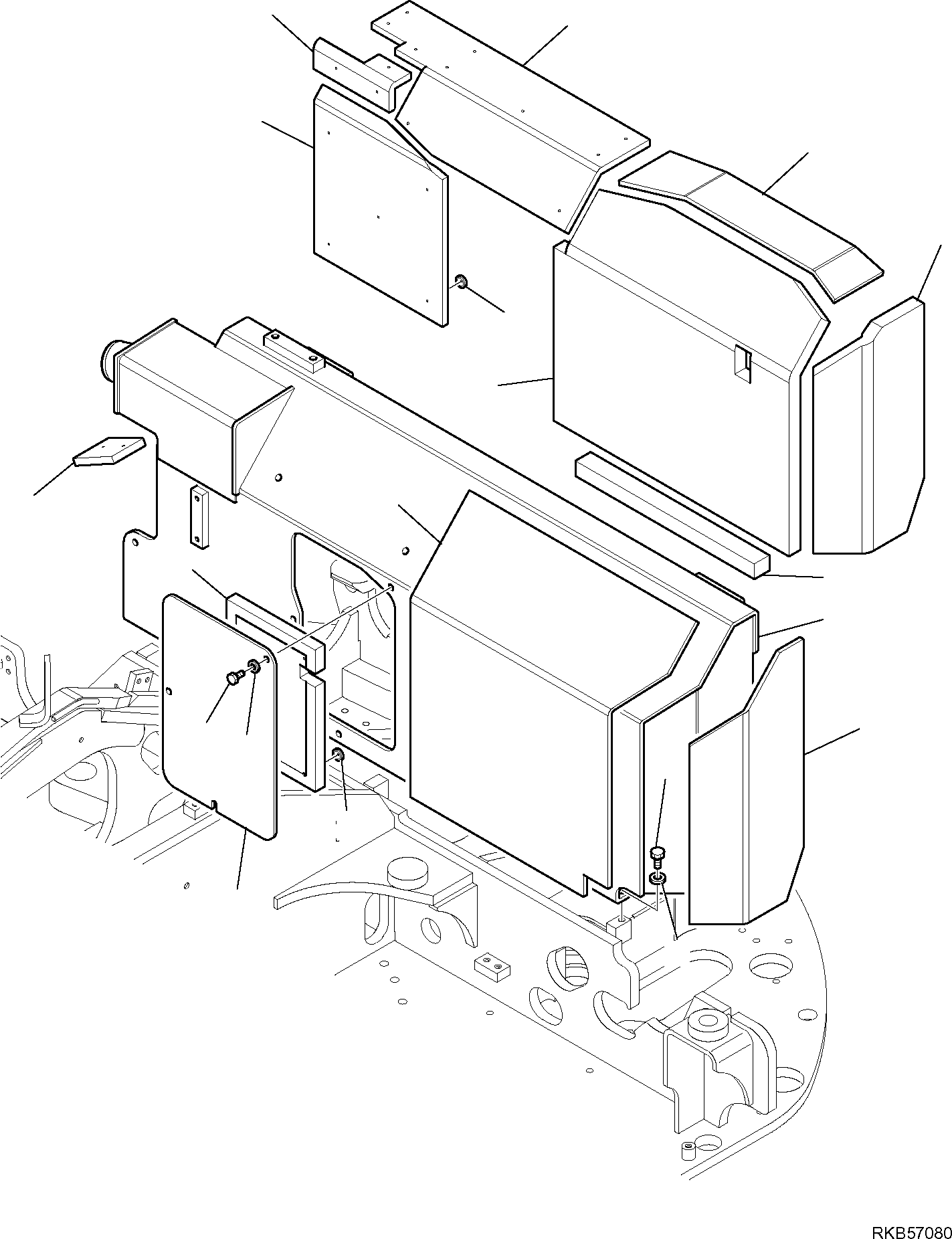 Лист 21W-54-R7232 KOMATSU