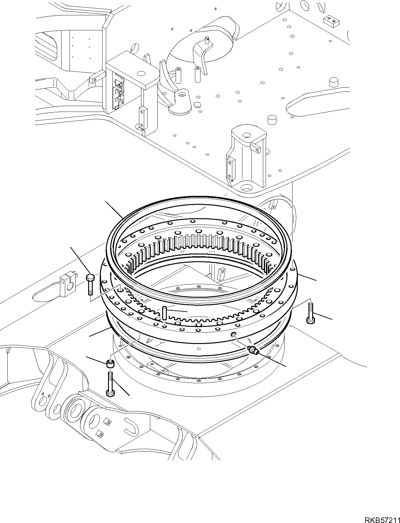 Уплотнение 898000032 KOMATSU