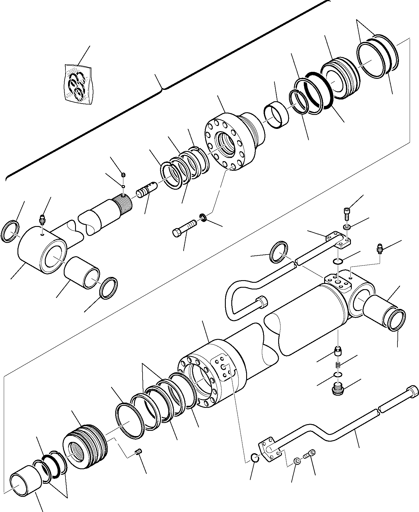 Комплект прокладок 707-99-35310 KOMATSU