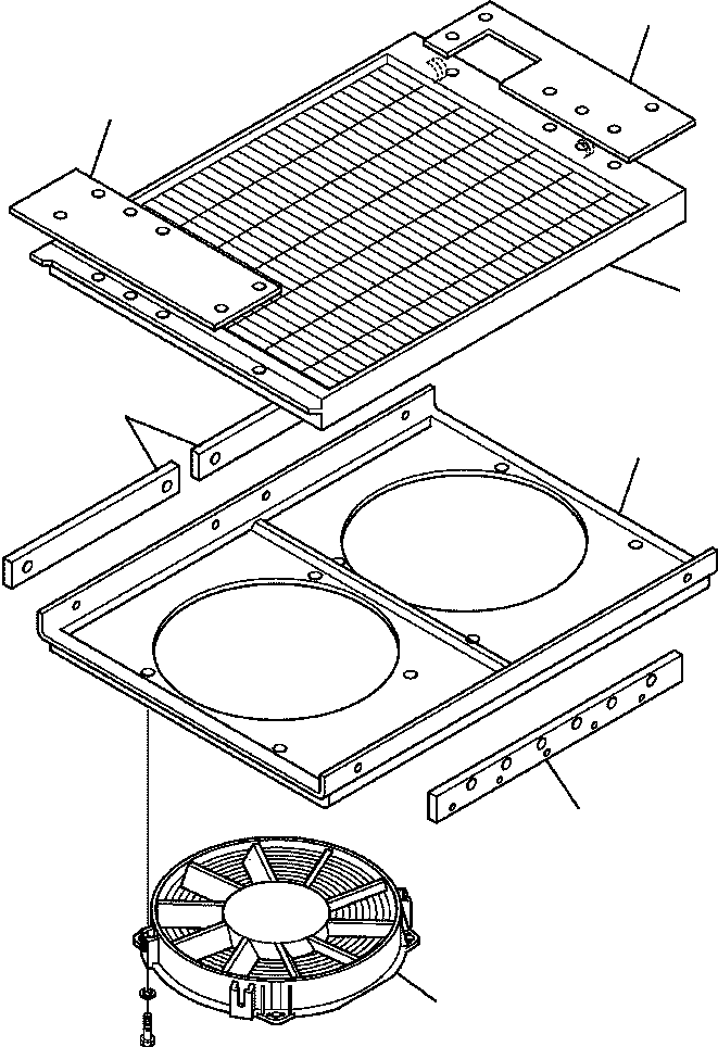 FAN, ASSEMBLY 37A-942-2010 KOMATSU
