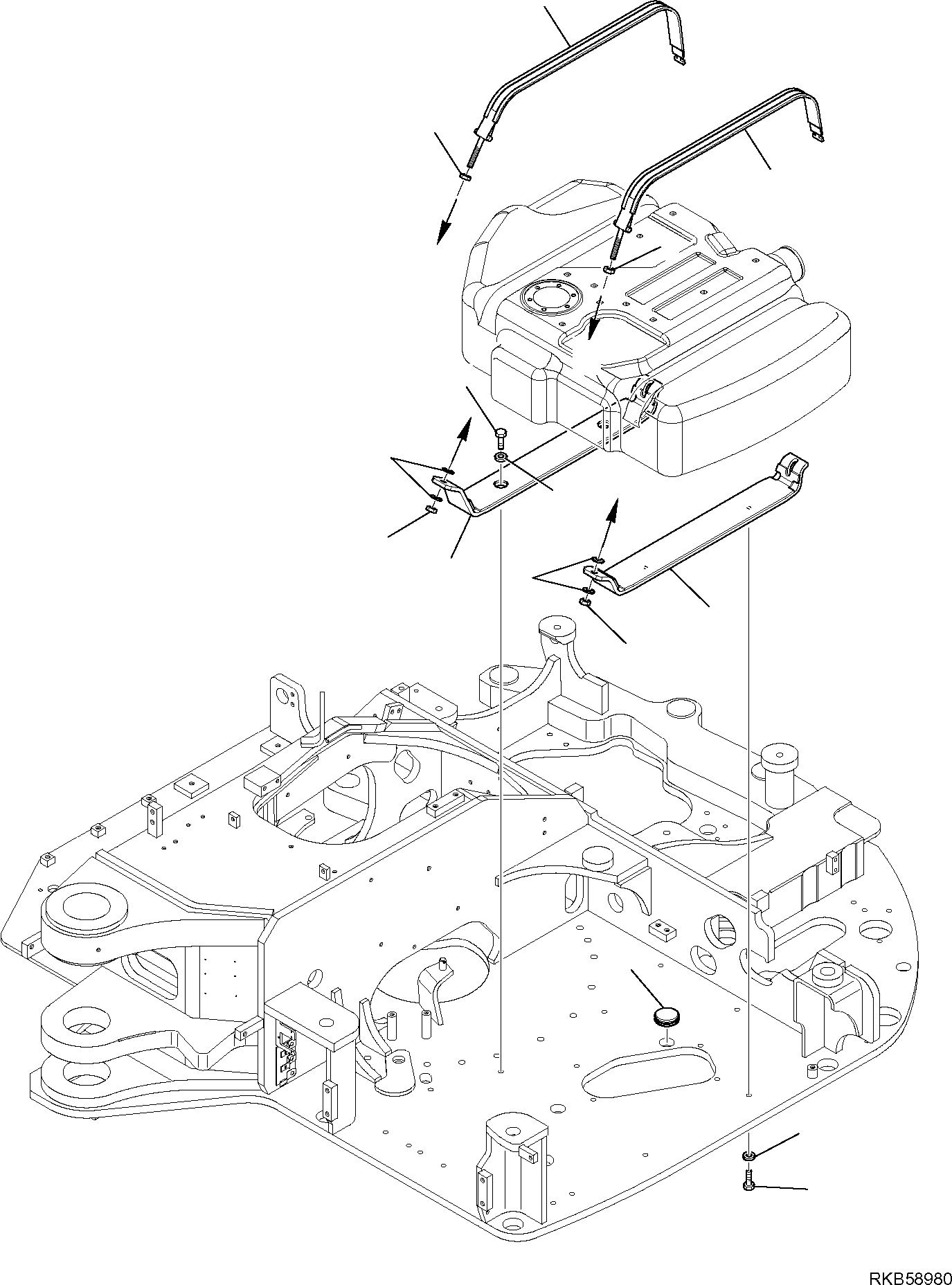 Кронштейн 21W-04-R1411 KOMATSU