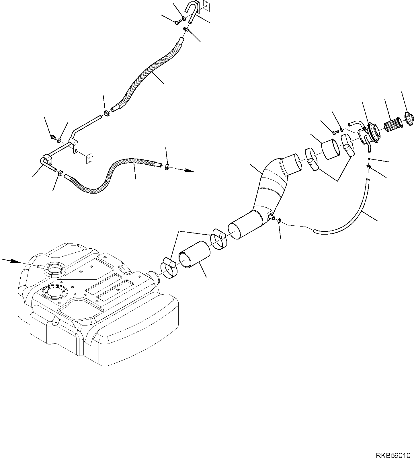 HOSE, ASSEMBLY 21W-04-41640 KOMATSU