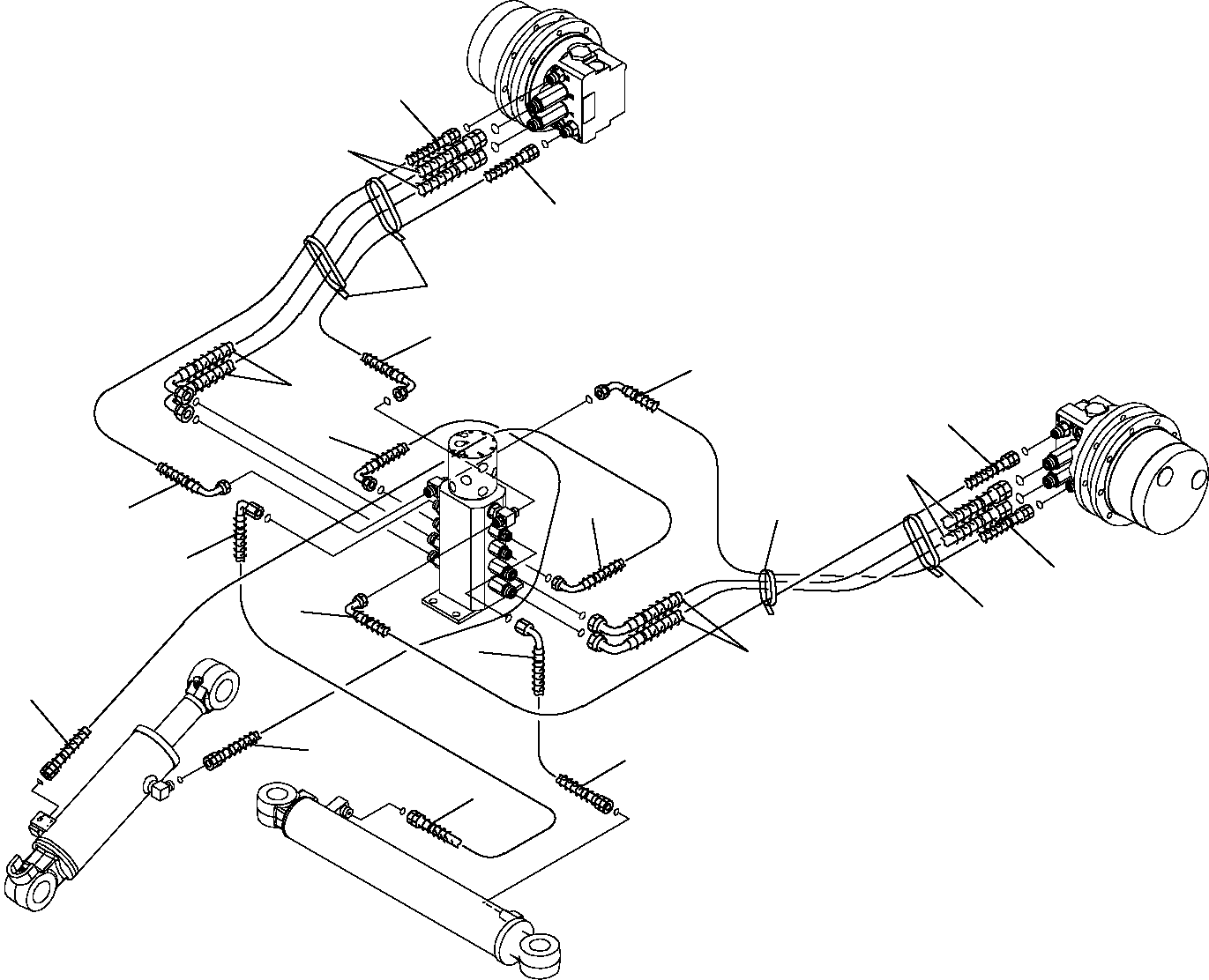 Шланг 20J-62-R5210 KOMATSU