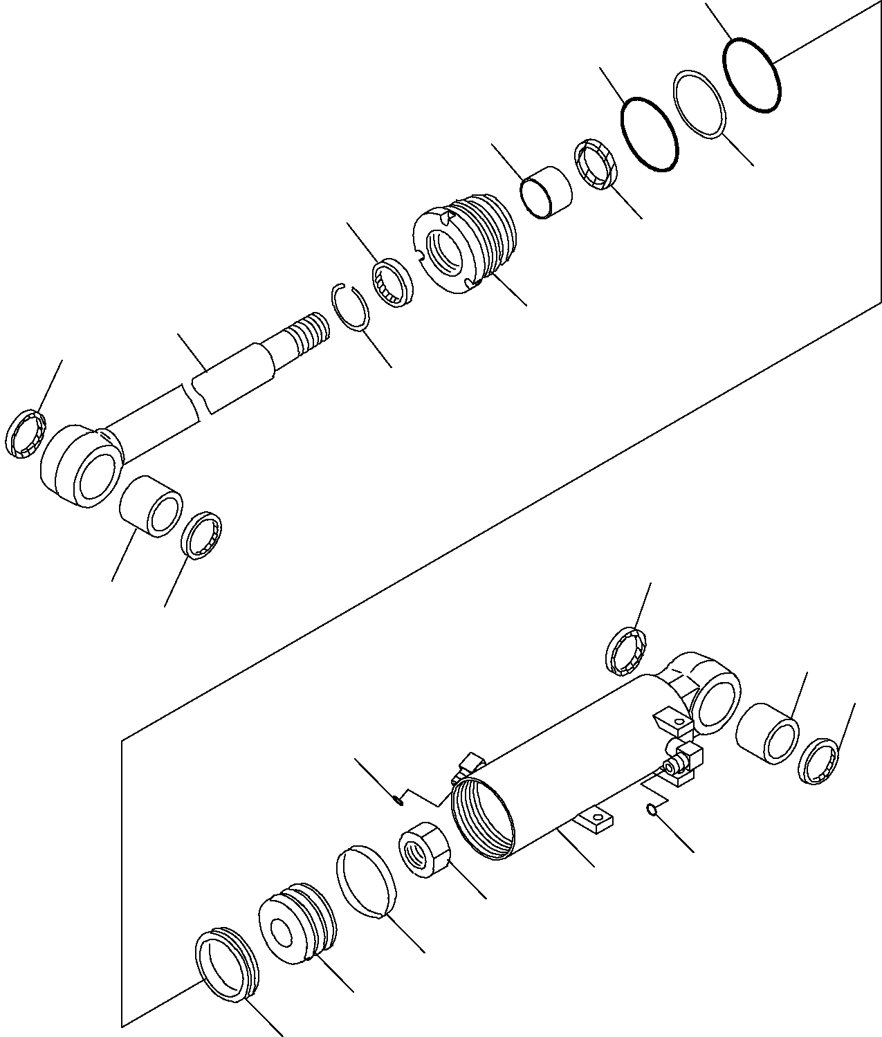 ROD, CYLINDER 721-58-35650 KOMATSU