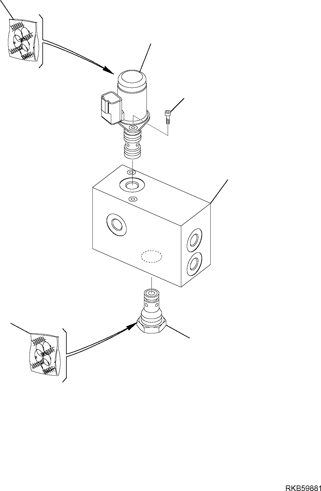 SOLENOID VALVE, ASSEMBLY 20M-60-91601 KOMATSU