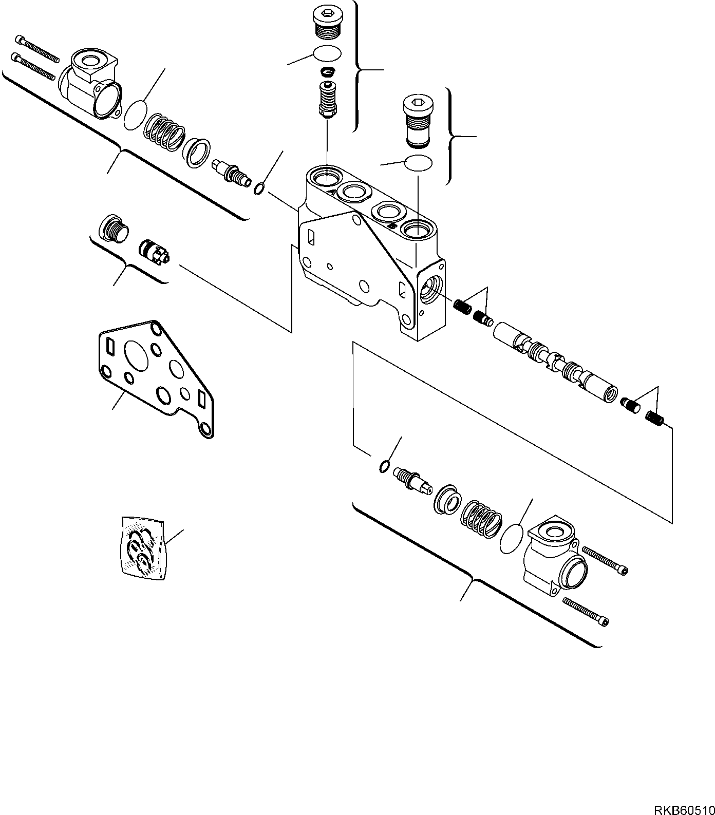 KIT, VALVE RE08250486 KOMATSU
