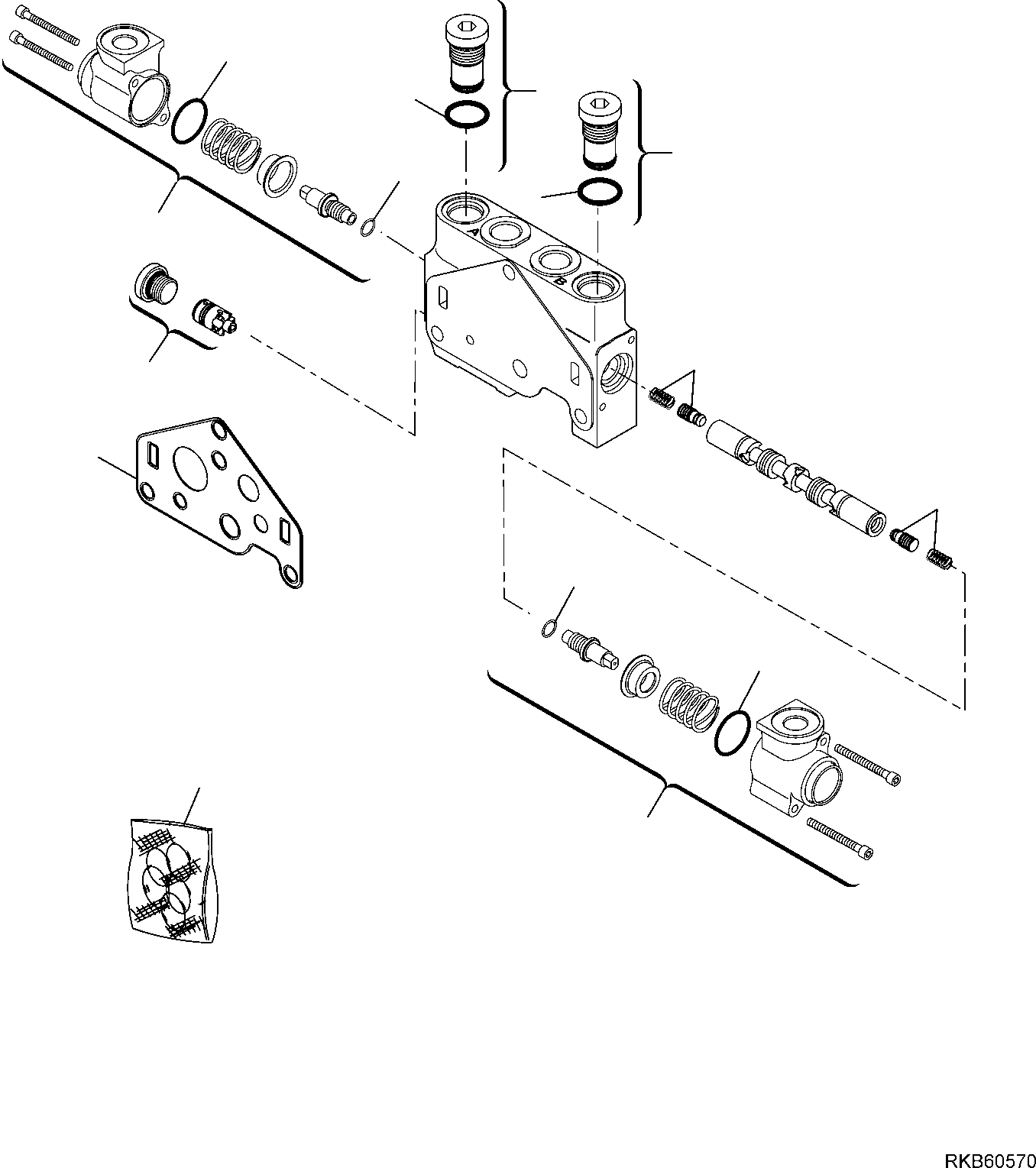 ELEMENT, BLADE, ASSEMBLY RE08403423 KOMATSU