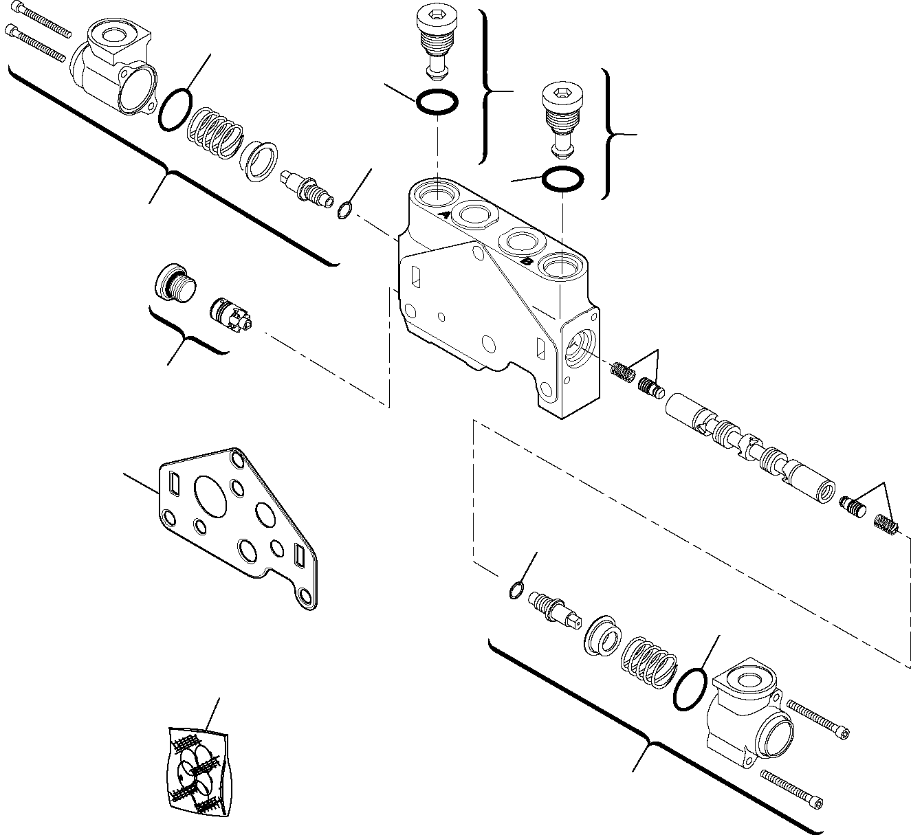 BODY, TOOL RE08403425 KOMATSU