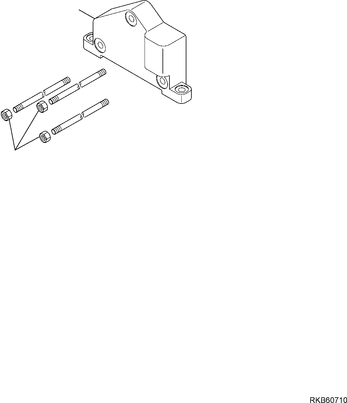 KIT, TIE-ROD RE08201269 KOMATSU
