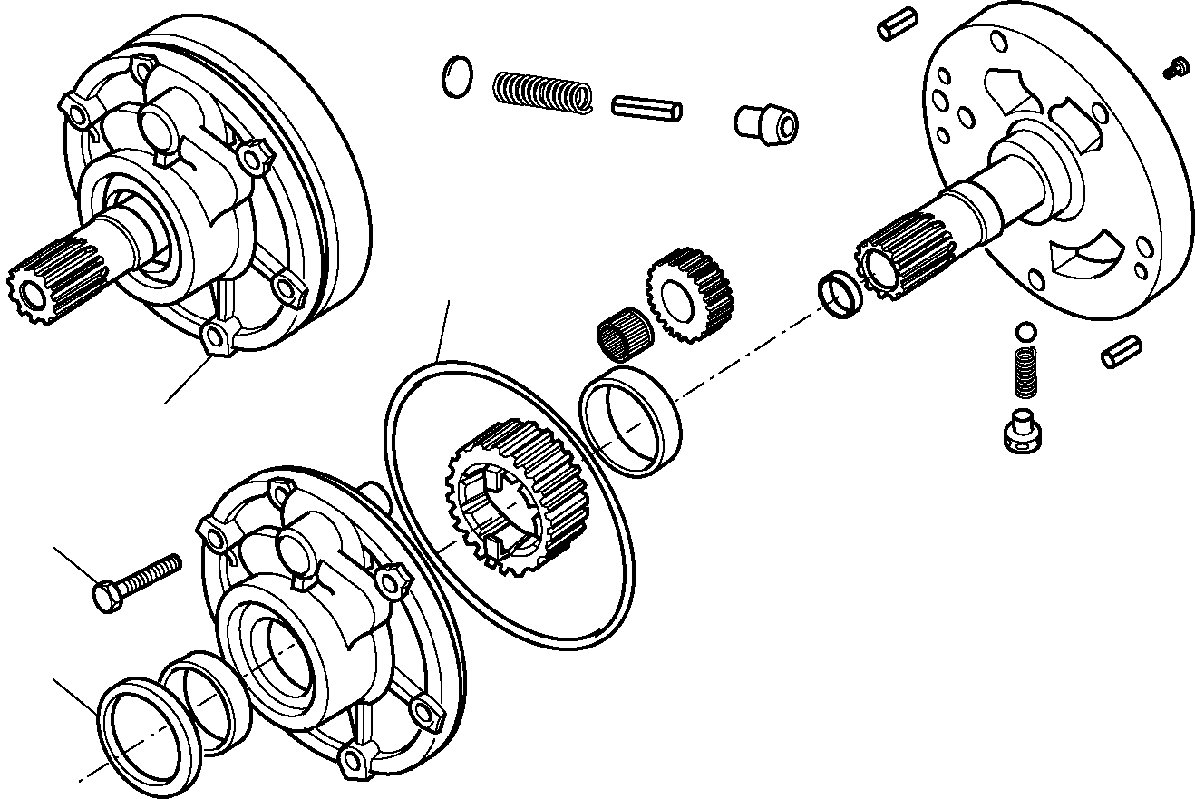 TRANSMISSION, ASSY. 42N-15-12300 KOMATSU