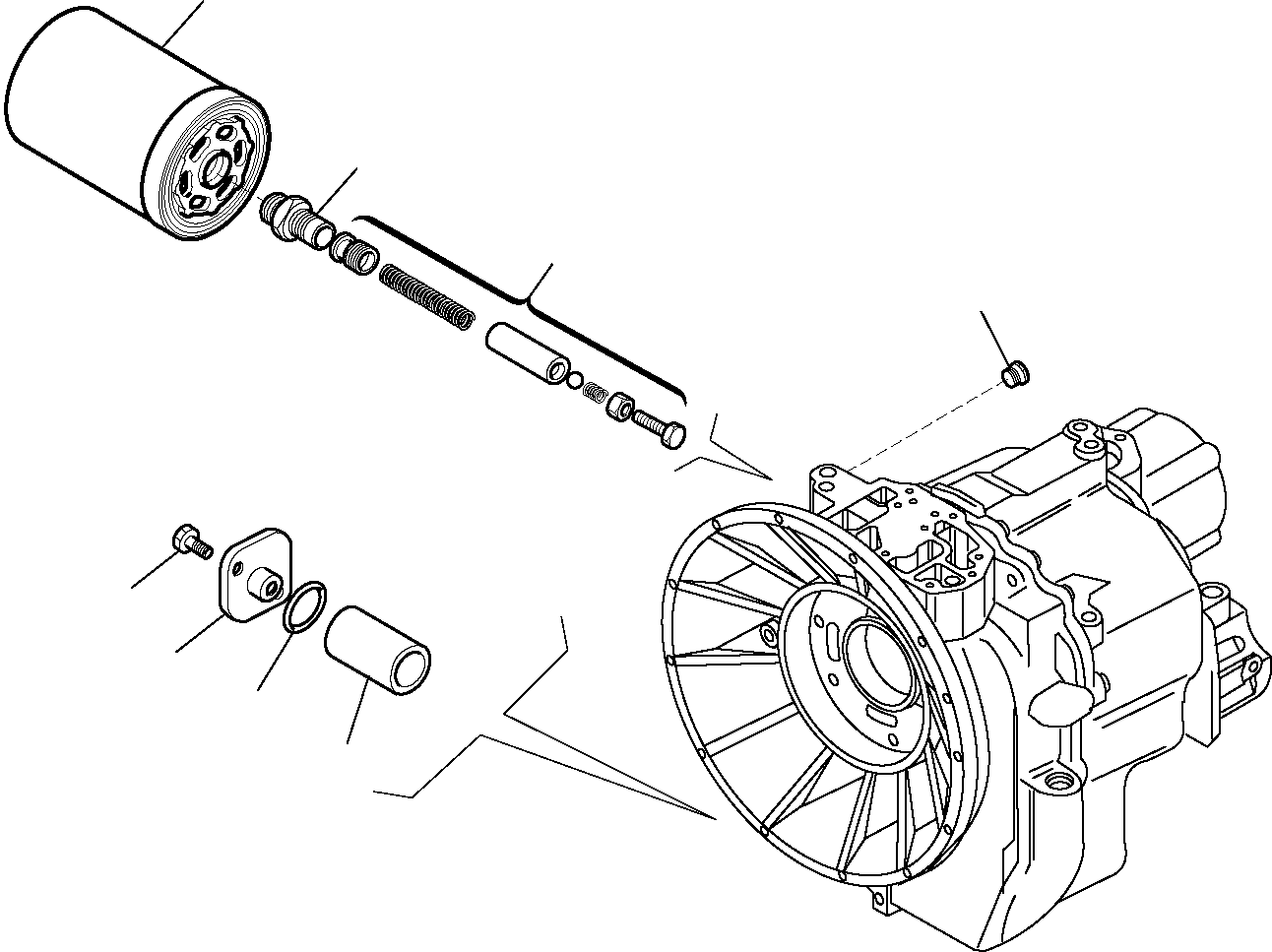 TRANSMISSION, ASSY. (42N-15-11300) KOMATSU