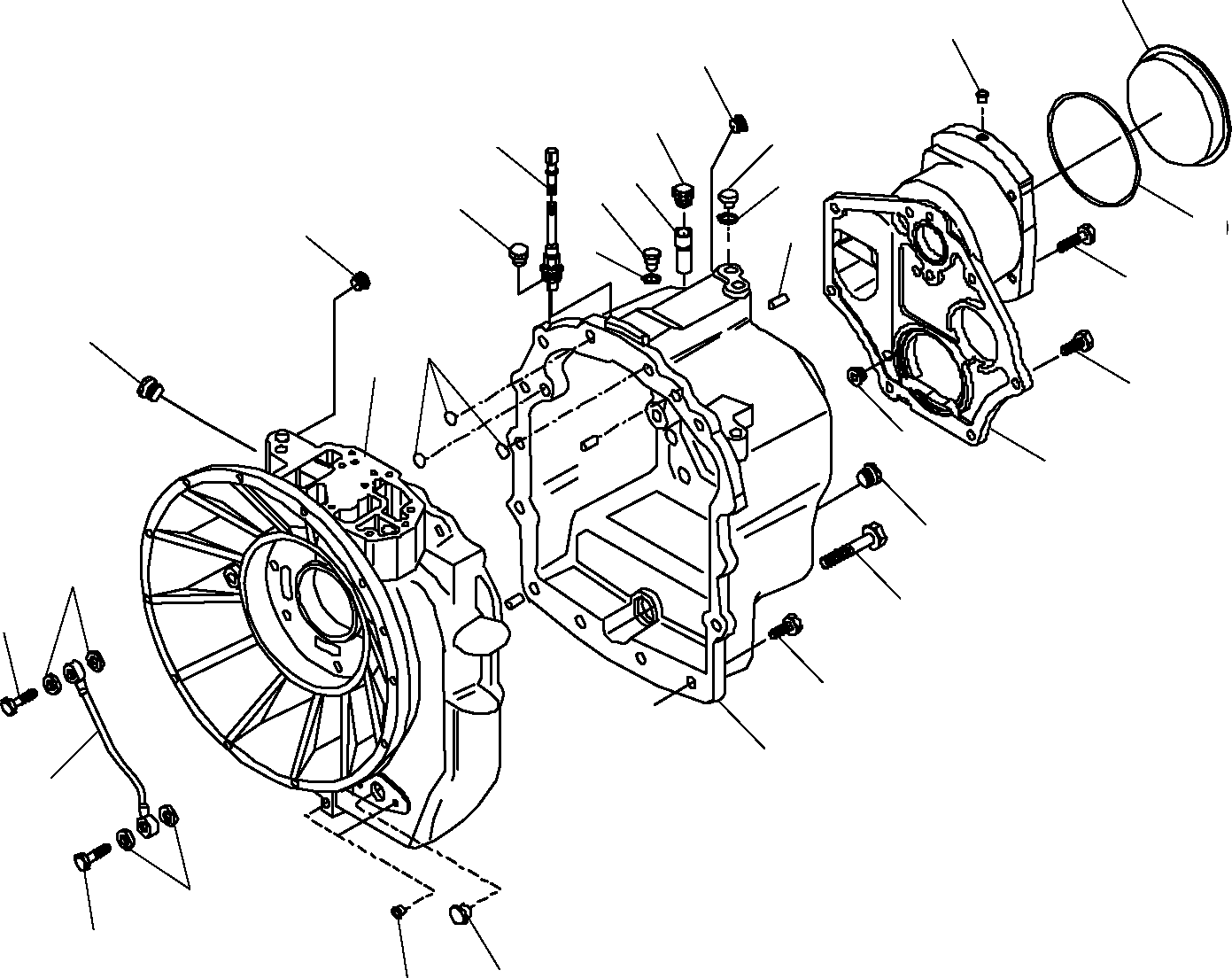 Корпус CA0641664 KOMATSU