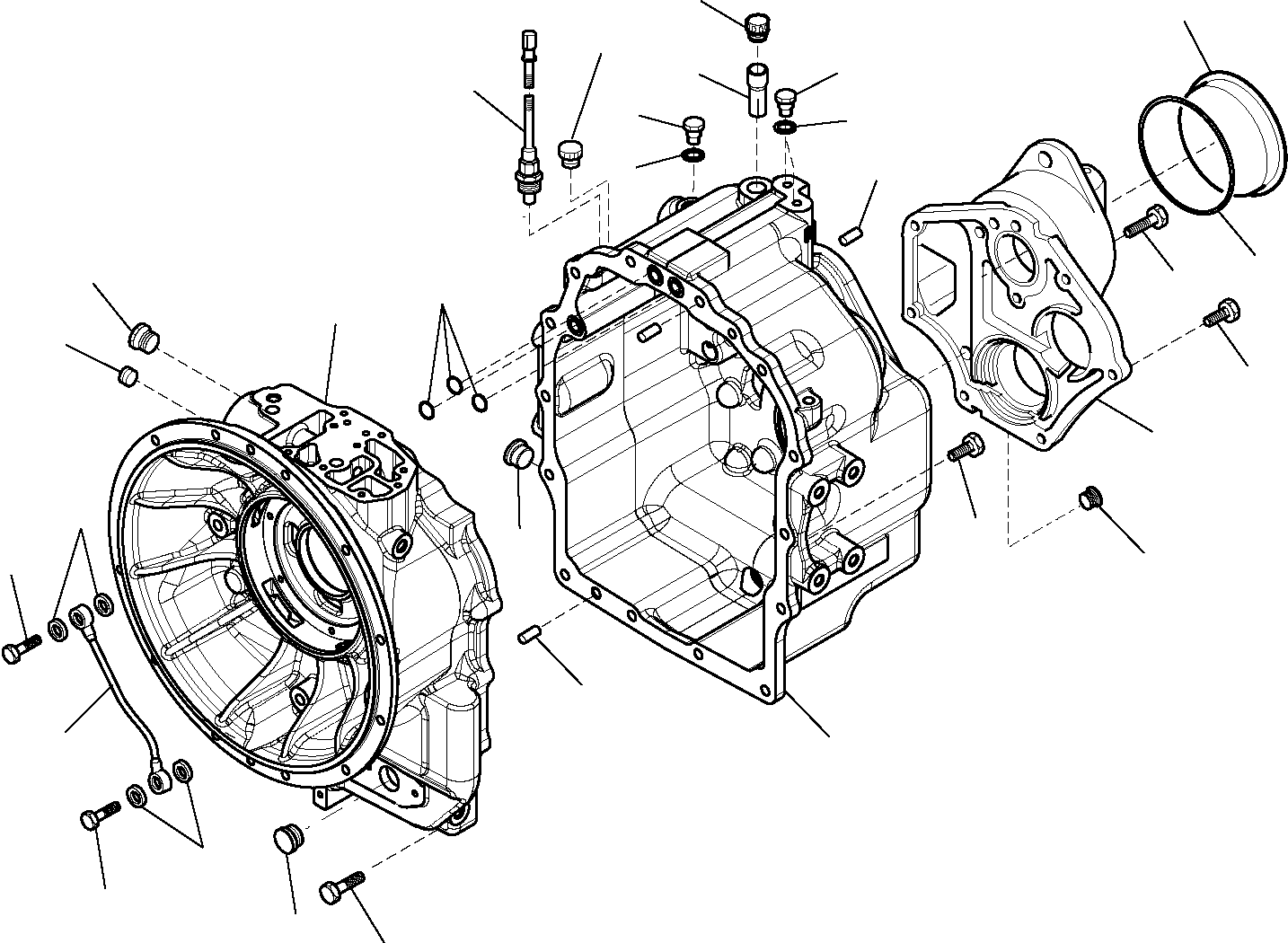 Корпус CA0357602 KOMATSU