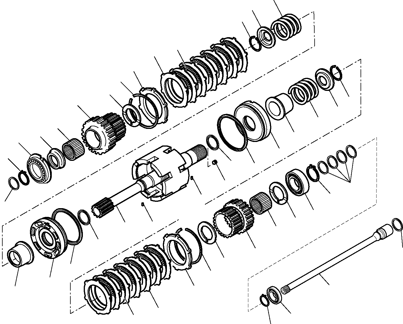 INNER SHAFT KIT CA068354 KOMATSU