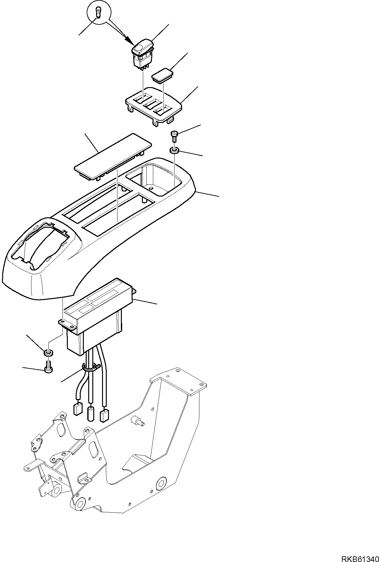 SWITCH, OVERLOAD 21W-06-R1160 KOMATSU