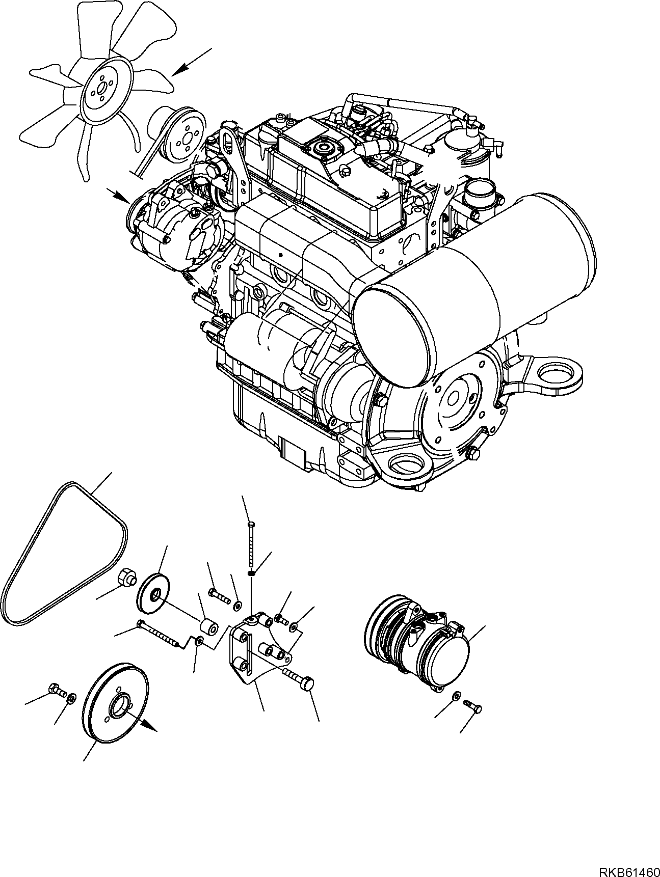 Болт 01016-50820 KOMATSU