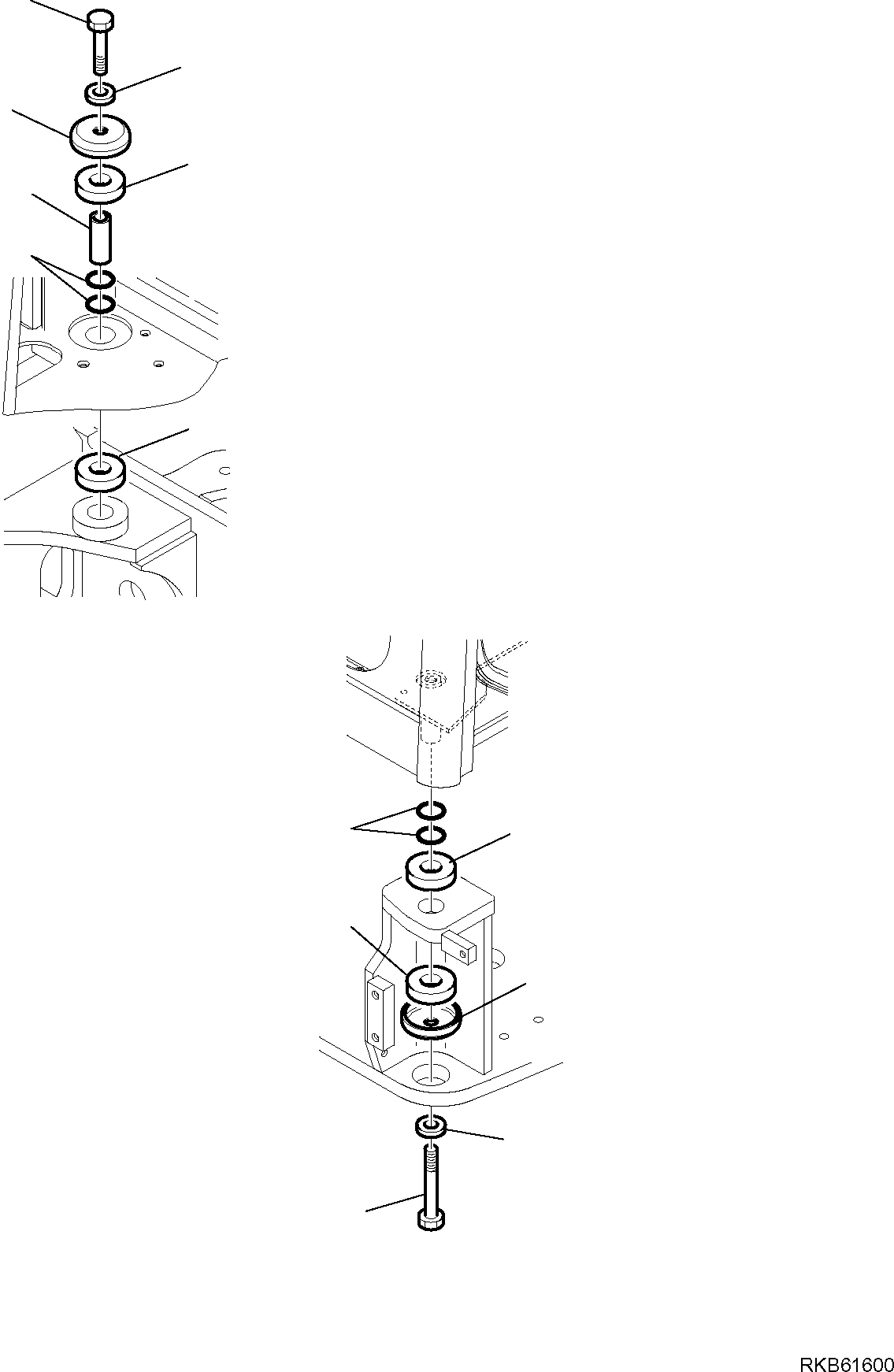 Упорное кольцо 21W-54-42561 KOMATSU