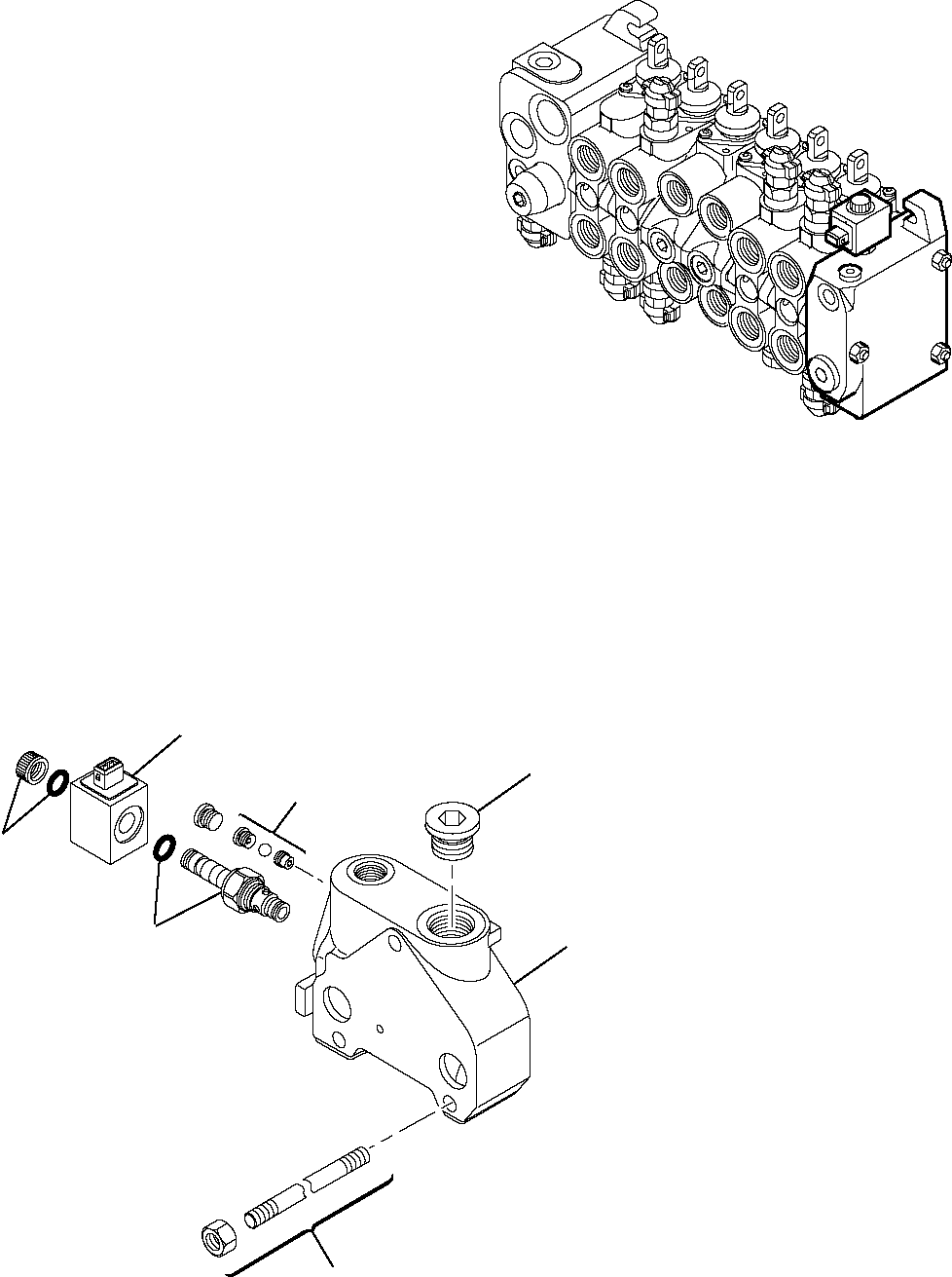 SOLENOID VALVE, ASSY. RE08103349 KOMATSU