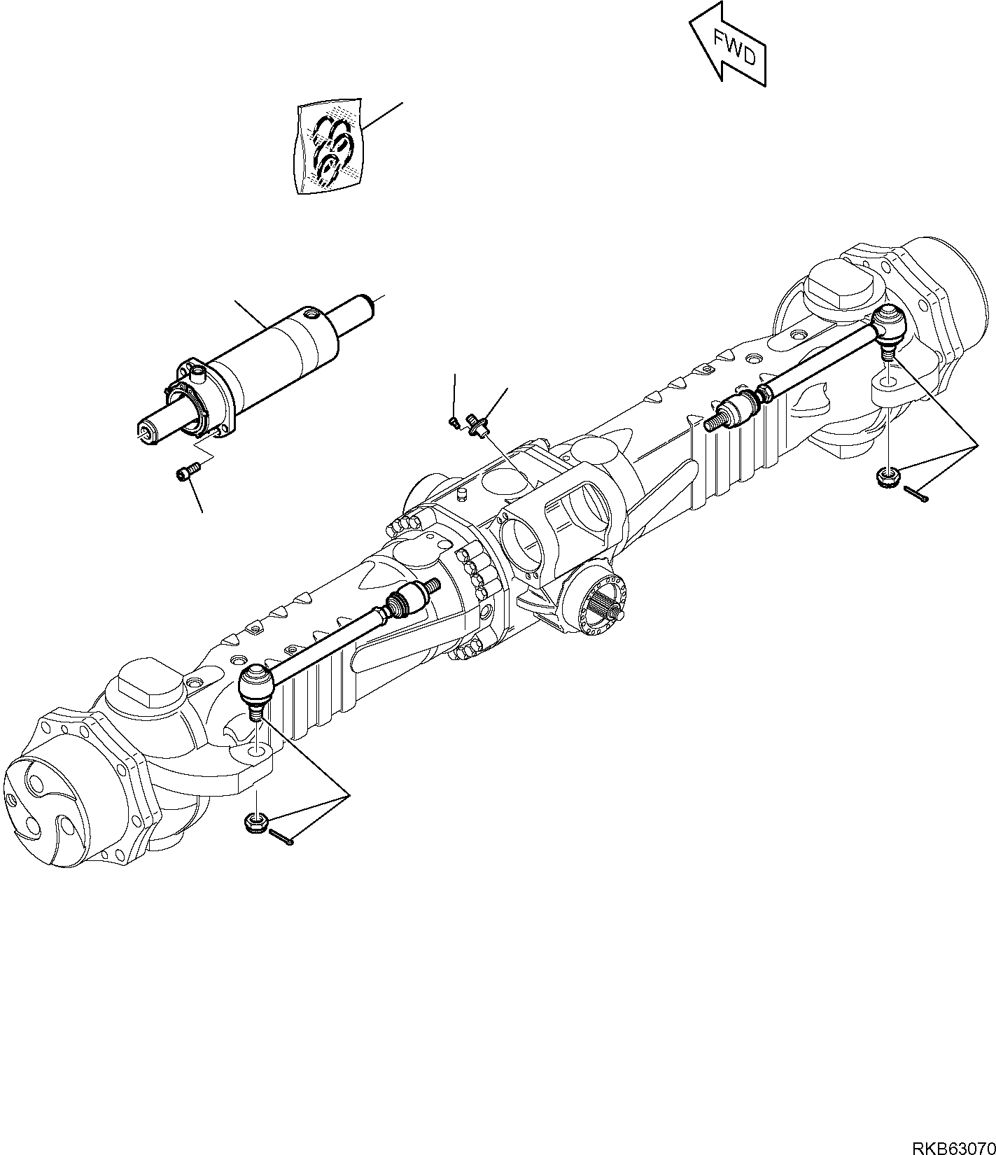 STEERING SENSOR DG2792461024 KOMATSU