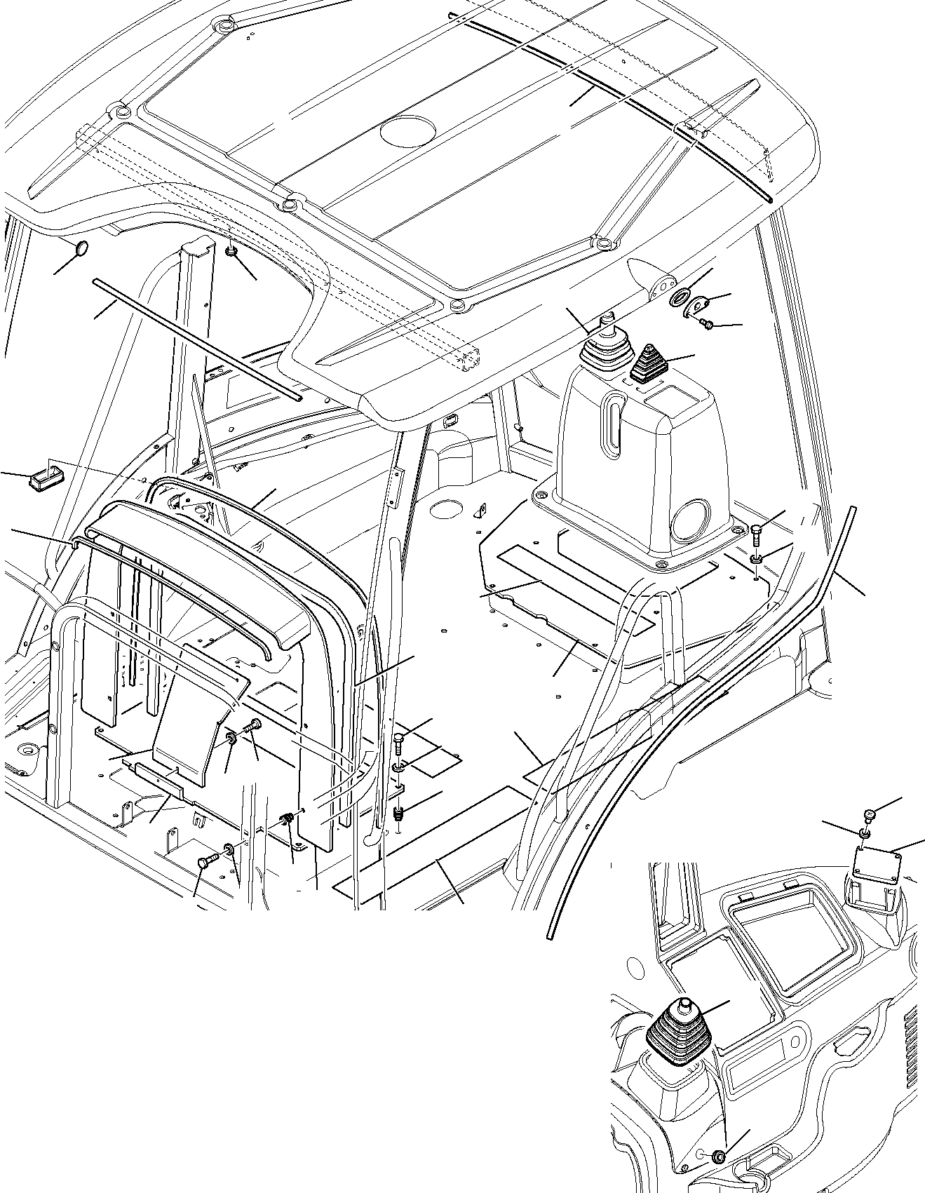Проходная втулка 42N-56-11240 KOMATSU