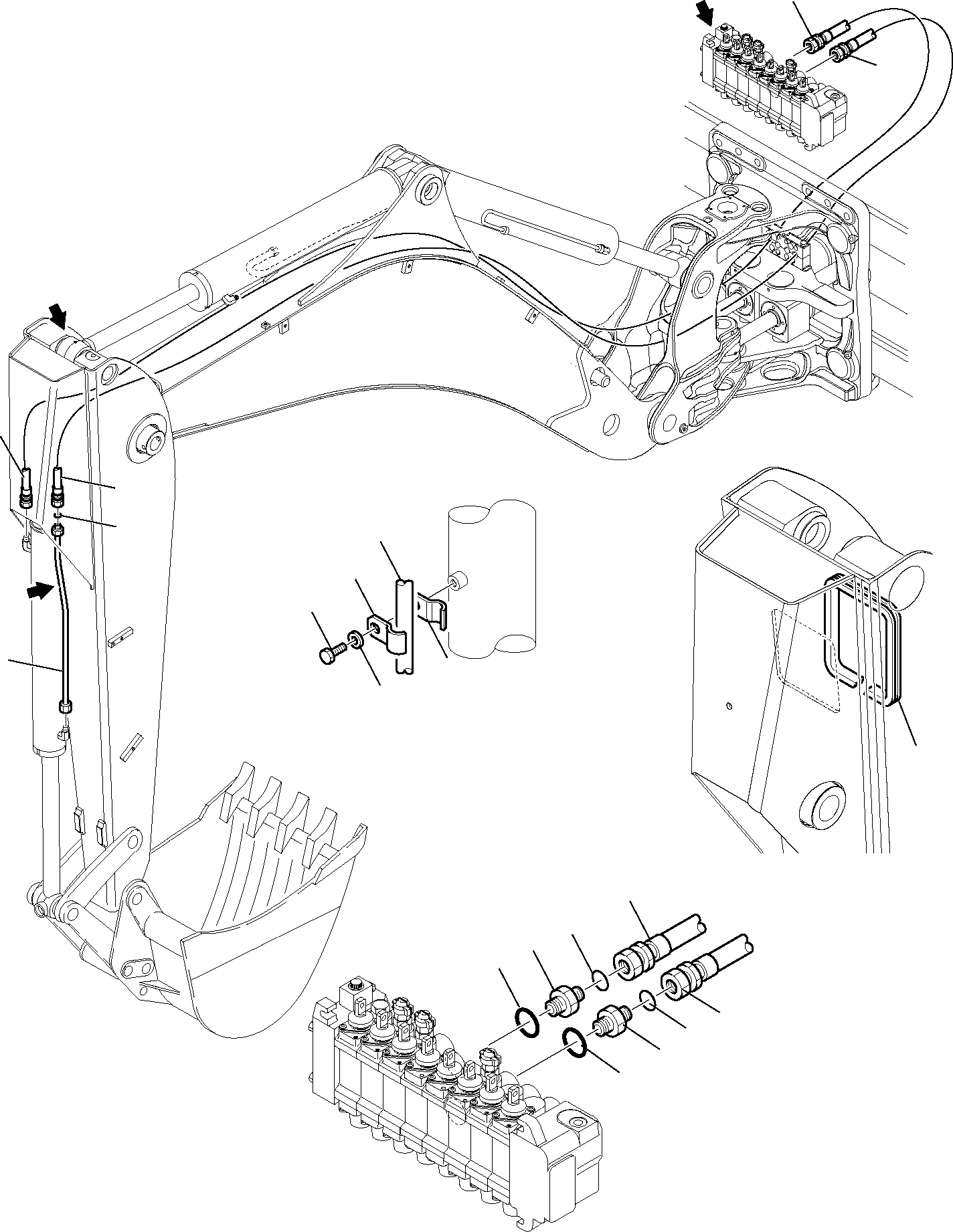 Шланг 42N-62-17950 KOMATSU