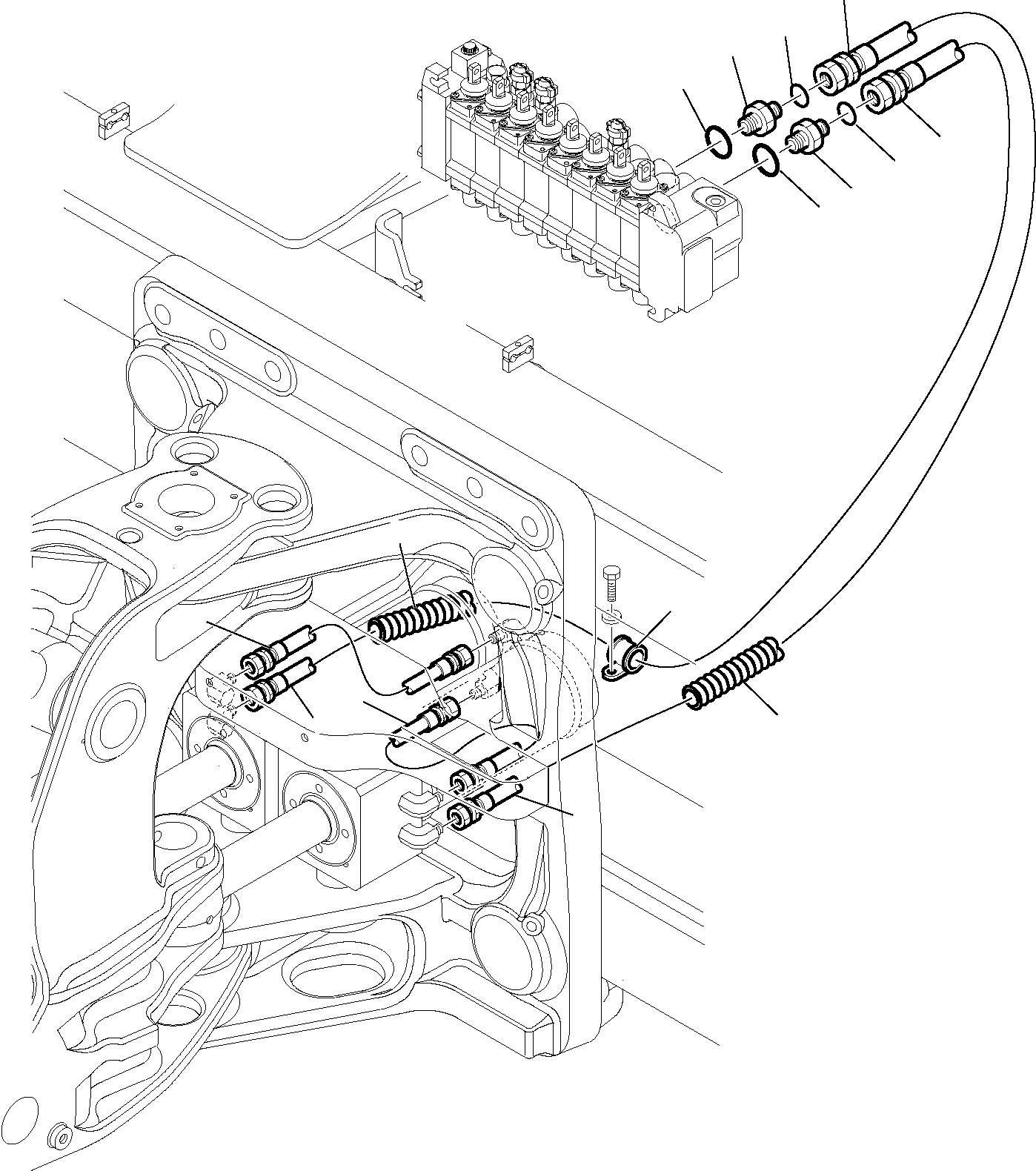 Шланг 42N-62-17971 KOMATSU