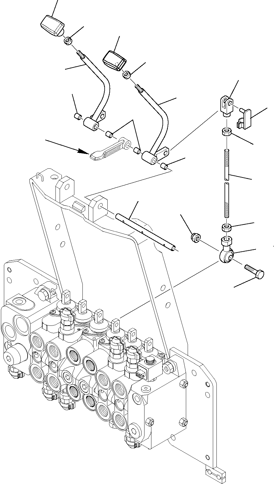 TIE-ROD 42N-43-14880 KOMATSU