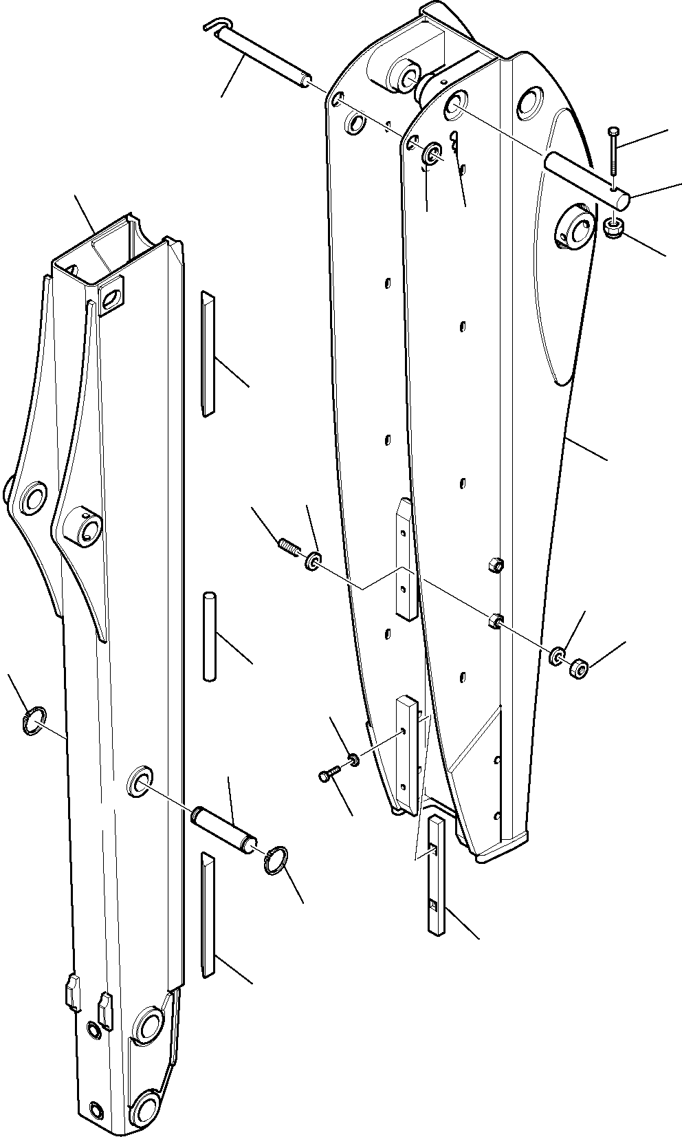 FIXED ARM 42N-856-4610 KOMATSU