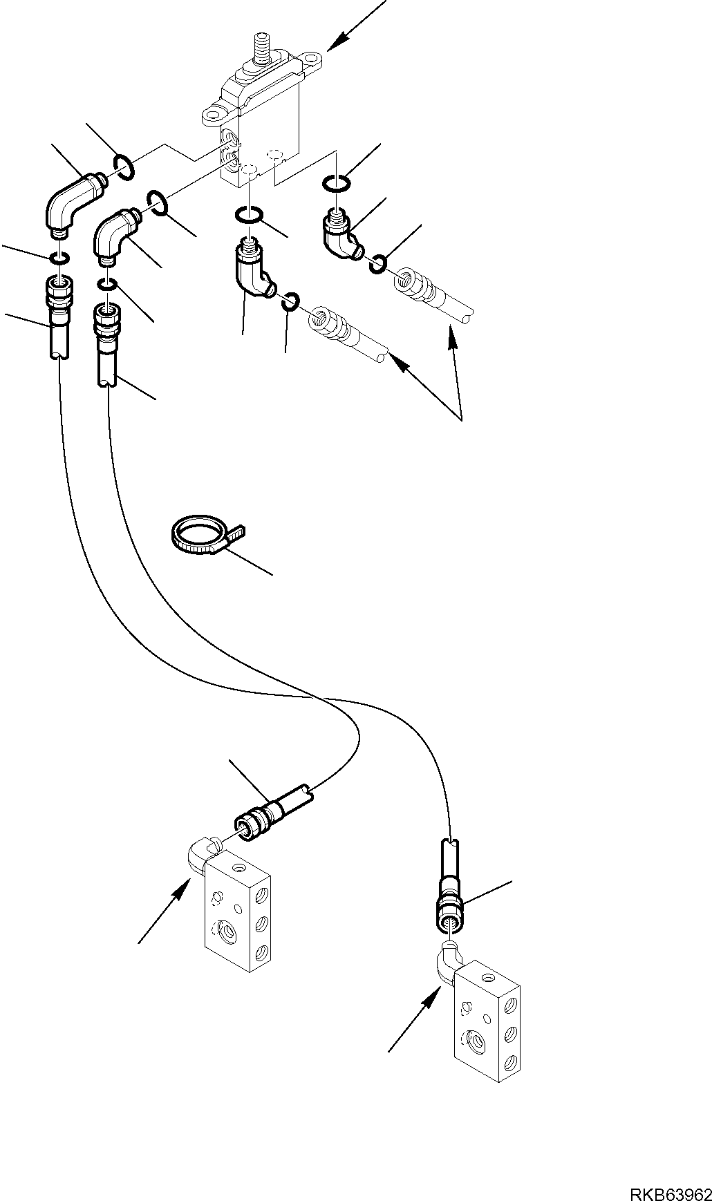Шланг 21W-09-R1880 KOMATSU