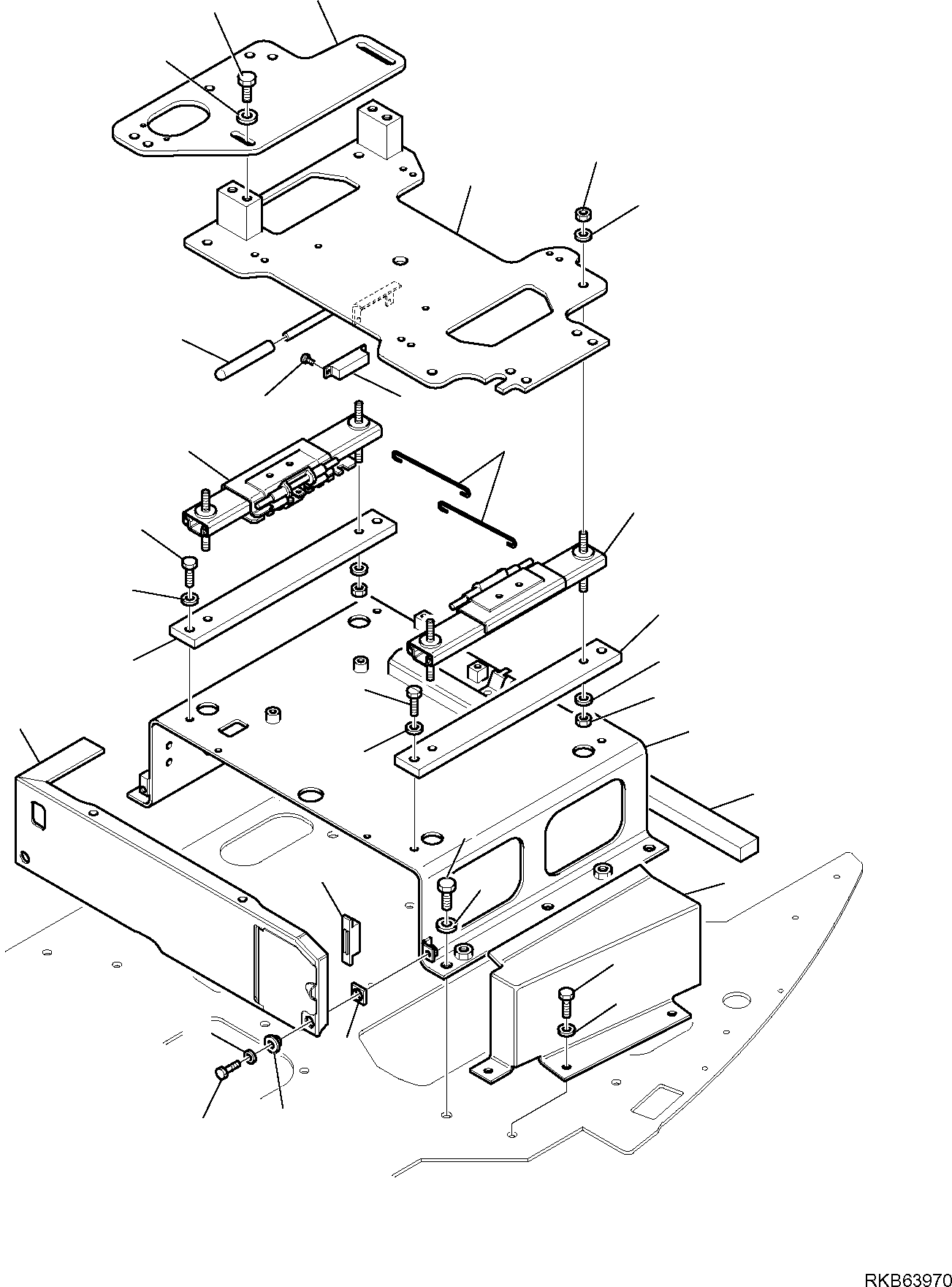 COVER, ASSEMBLY 22U-43-R1301 KOMATSU