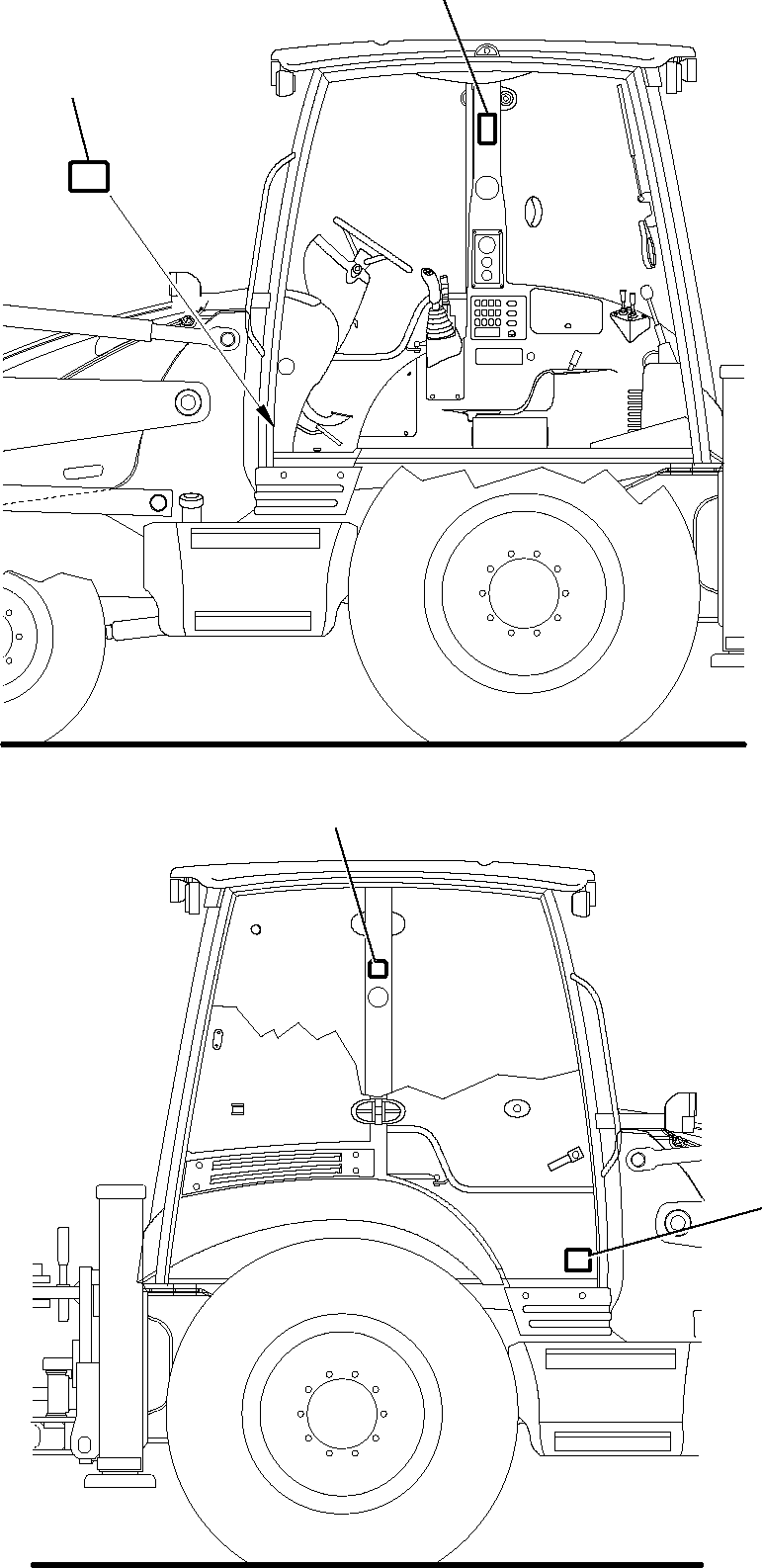 MARK PLATE, CONNECT THE BRAKE PEDALS 42N-93-12530 KOMATSU