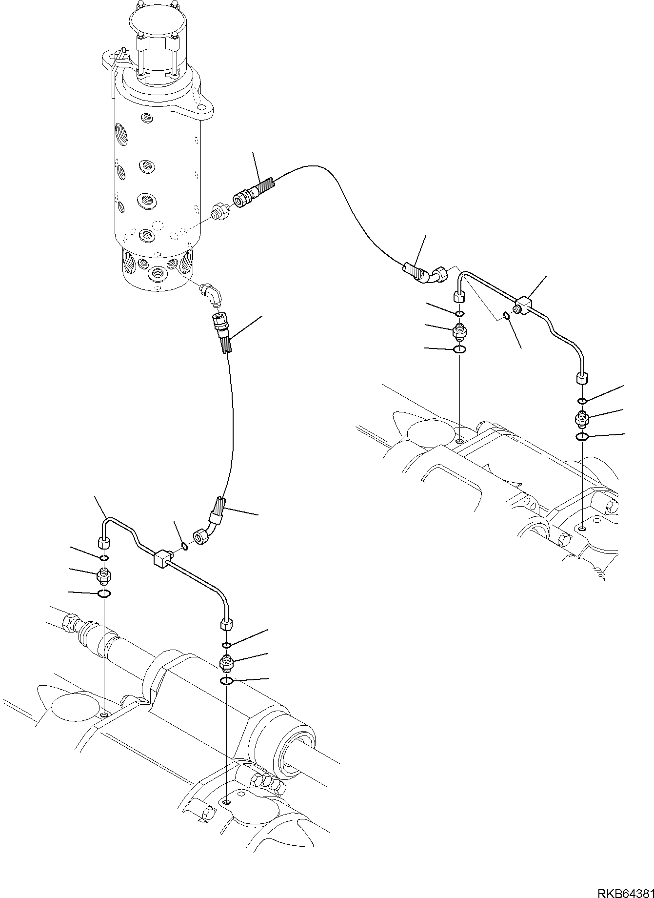 Шланг 02767-B0213 KOMATSU
