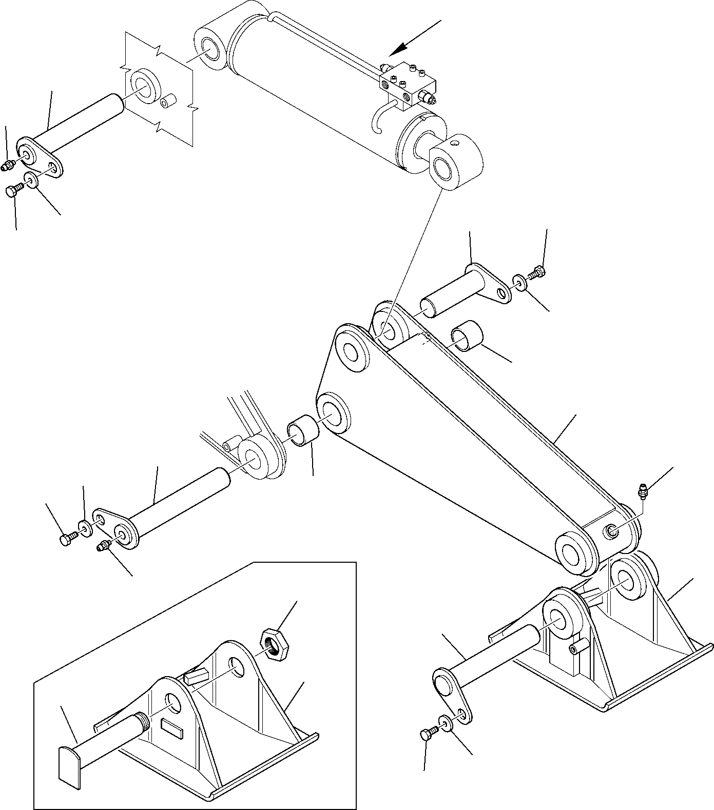 OUTRIGGER 395-47-11183 KOMATSU