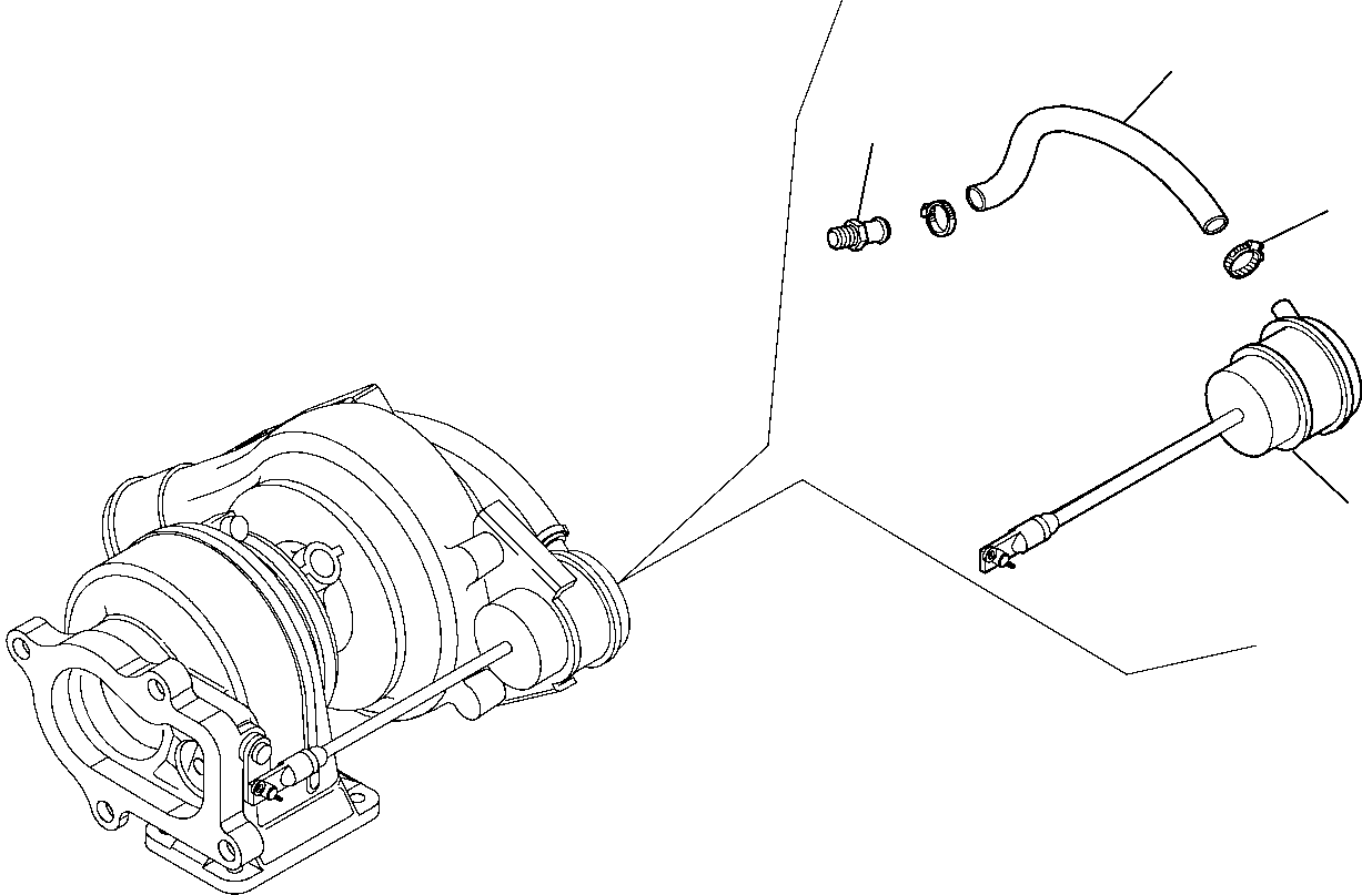 Шланг EA8094843 KOMATSU