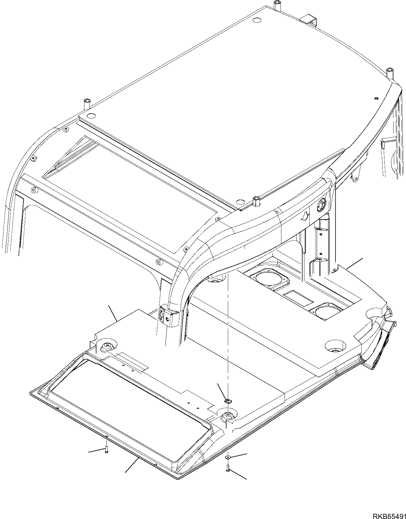 Лист 21W-54-R1520 KOMATSU