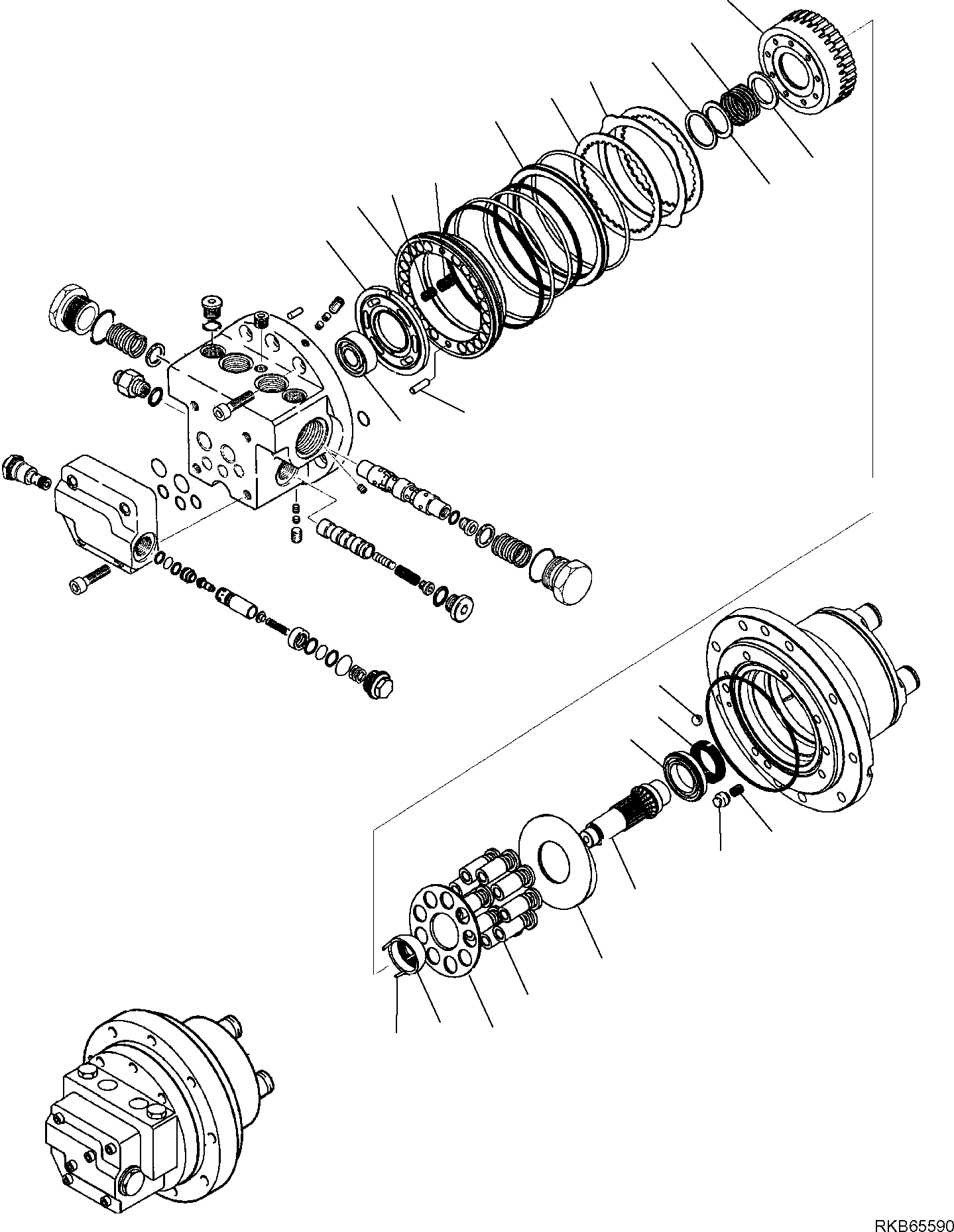 KIT, SWASH PLATE 21W-09-R4480 KOMATSU