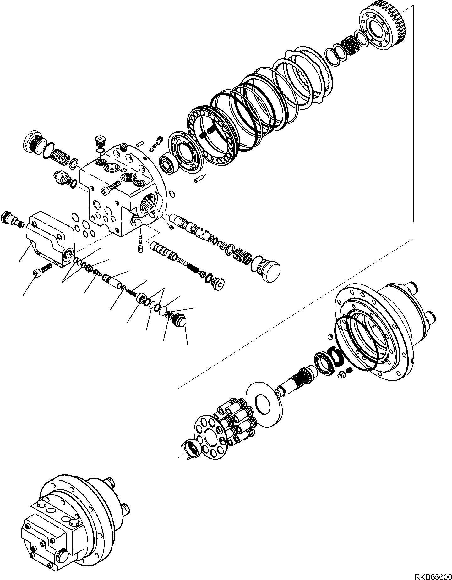 KIT, RELIEF VALVE 21W-09-R4680 KOMATSU