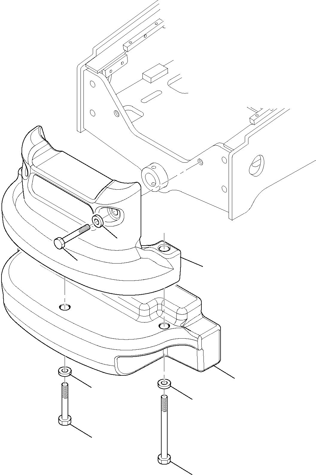 COUNTER WEIGHT 42N-69-11330 KOMATSU