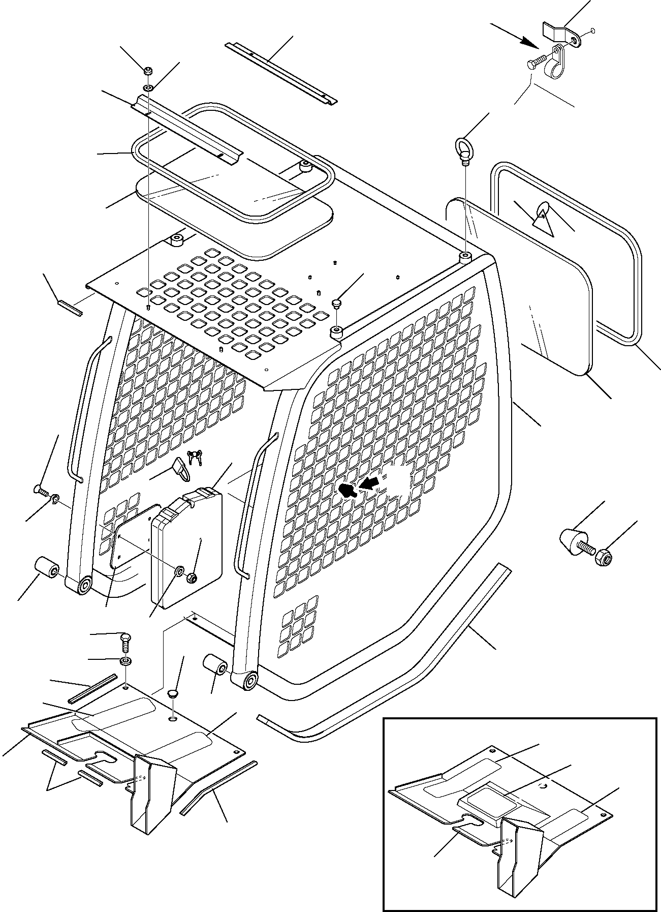 PADLOCK 37A-54-14470 KOMATSU