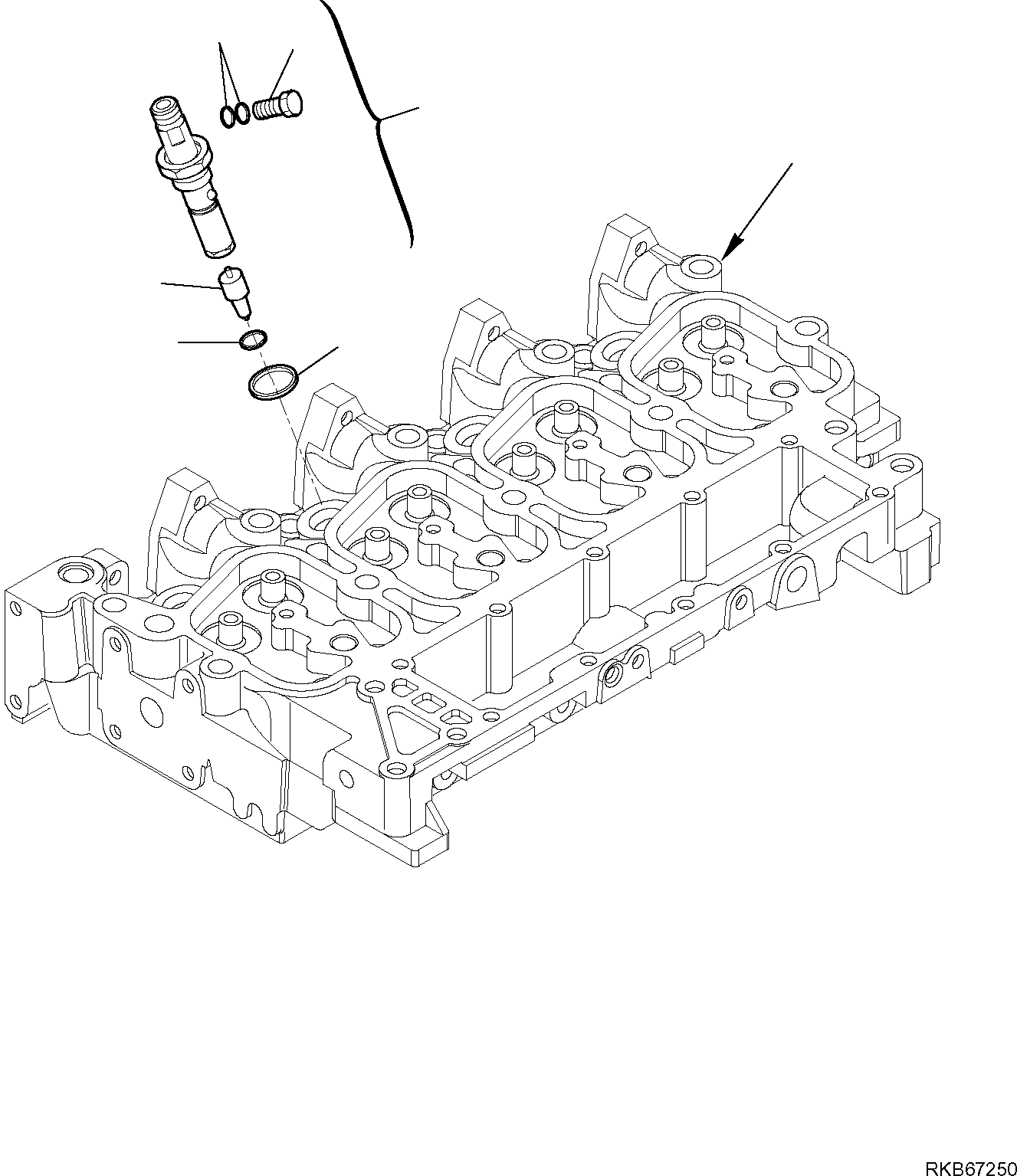 Уплотнение EA1118641 KOMATSU