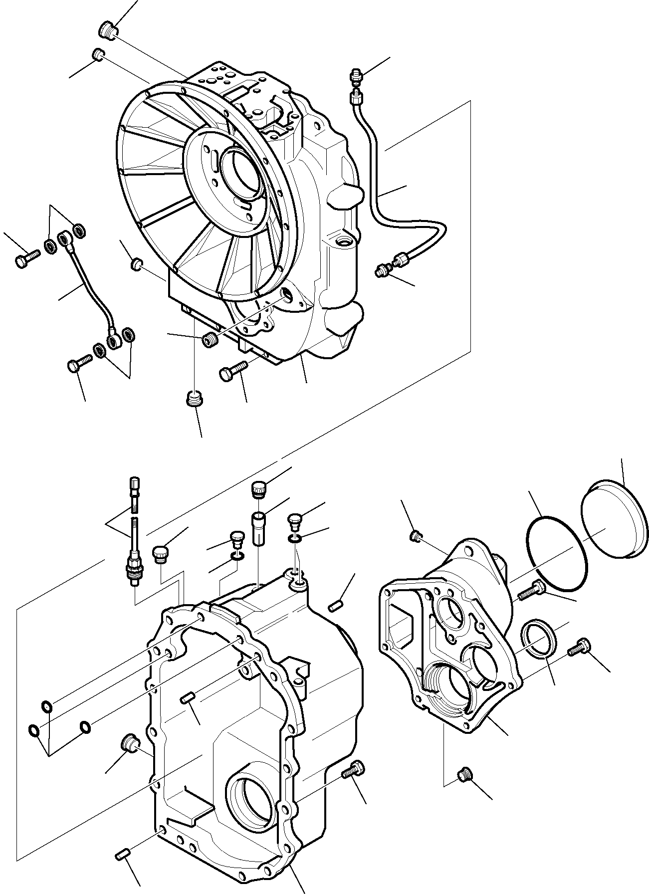 COVER, ASSY.,FRONT CA0644189 KOMATSU